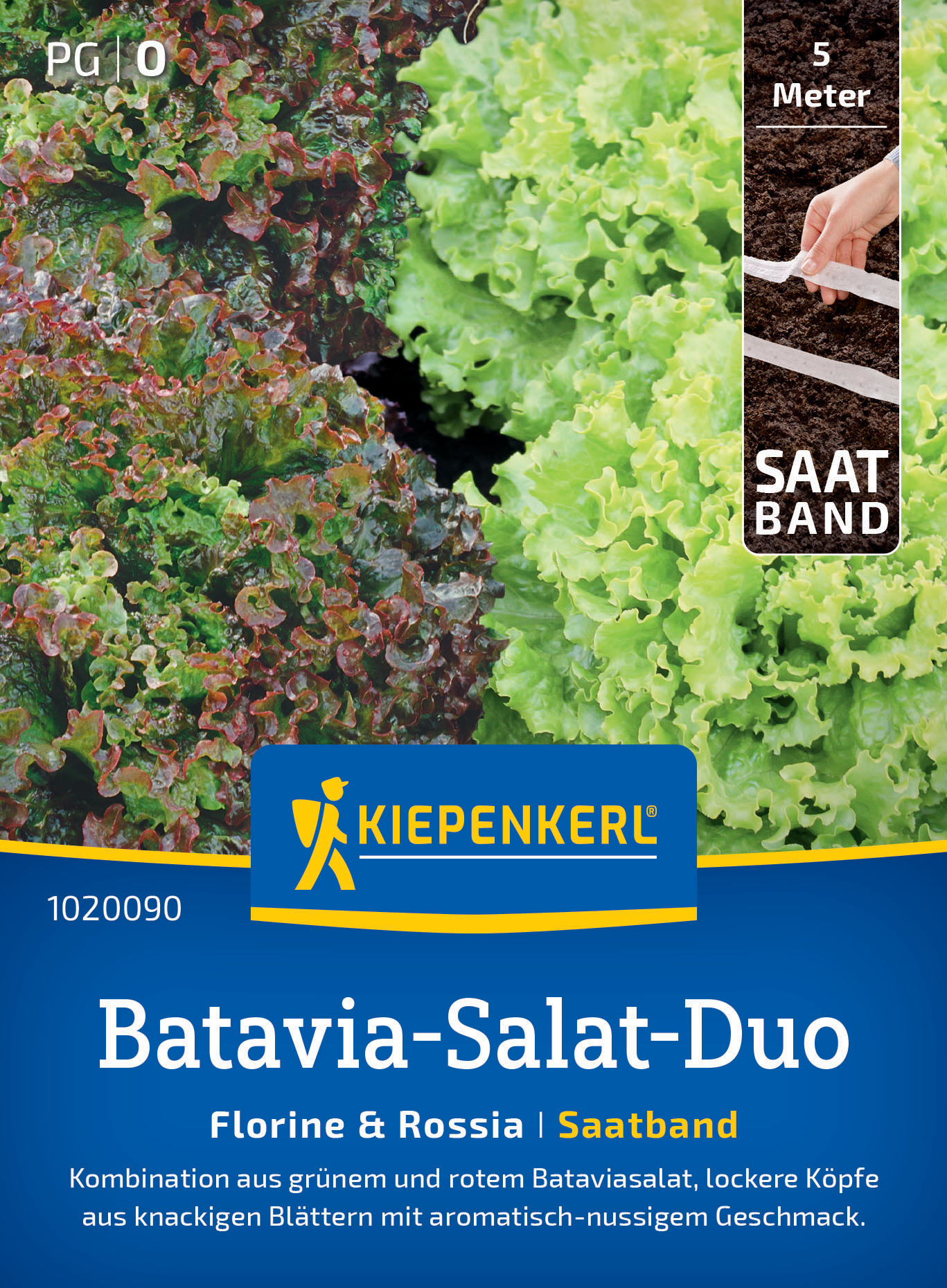 Batavia-Salat-Duo Florine & Rossia, Saatband