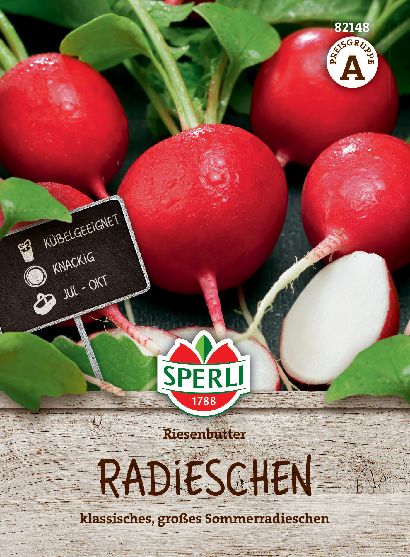 Radieschen Riesenbutter Radieschen Riesenbutter