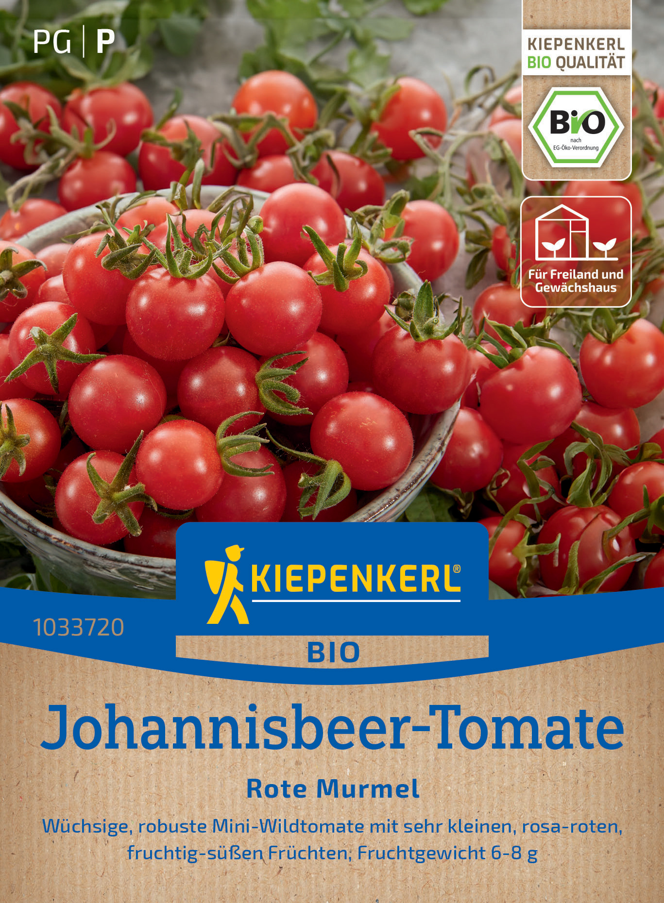 BIO Johannisbeer-Tomate Rote Murmel