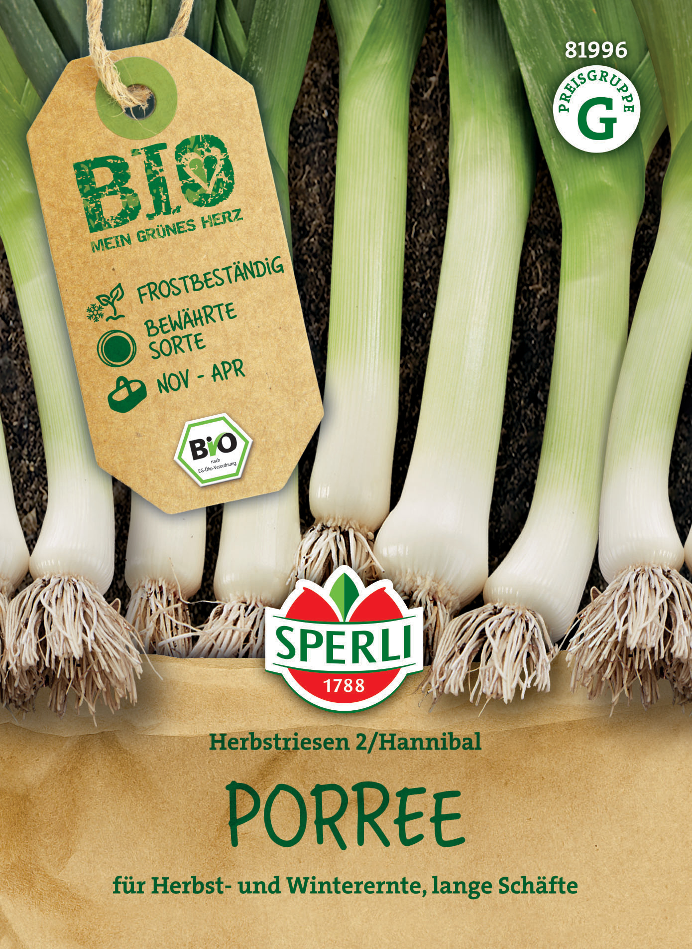 BIO Porree Herbstriesen 2/Hannibal BIO Porree Herbstriesen 2/Hannibal