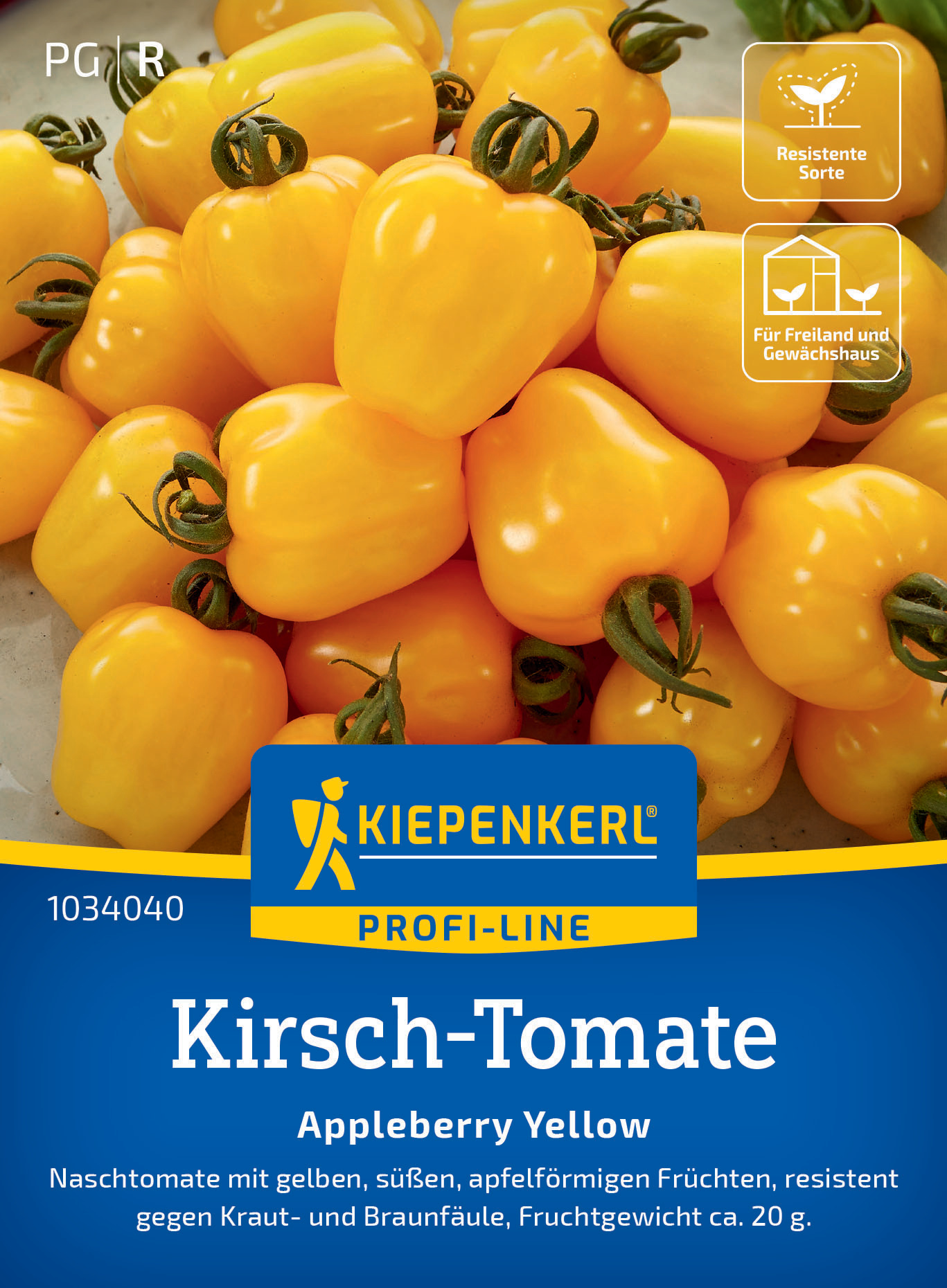 Kirsch-Tomate Appleberry Yellow, F1