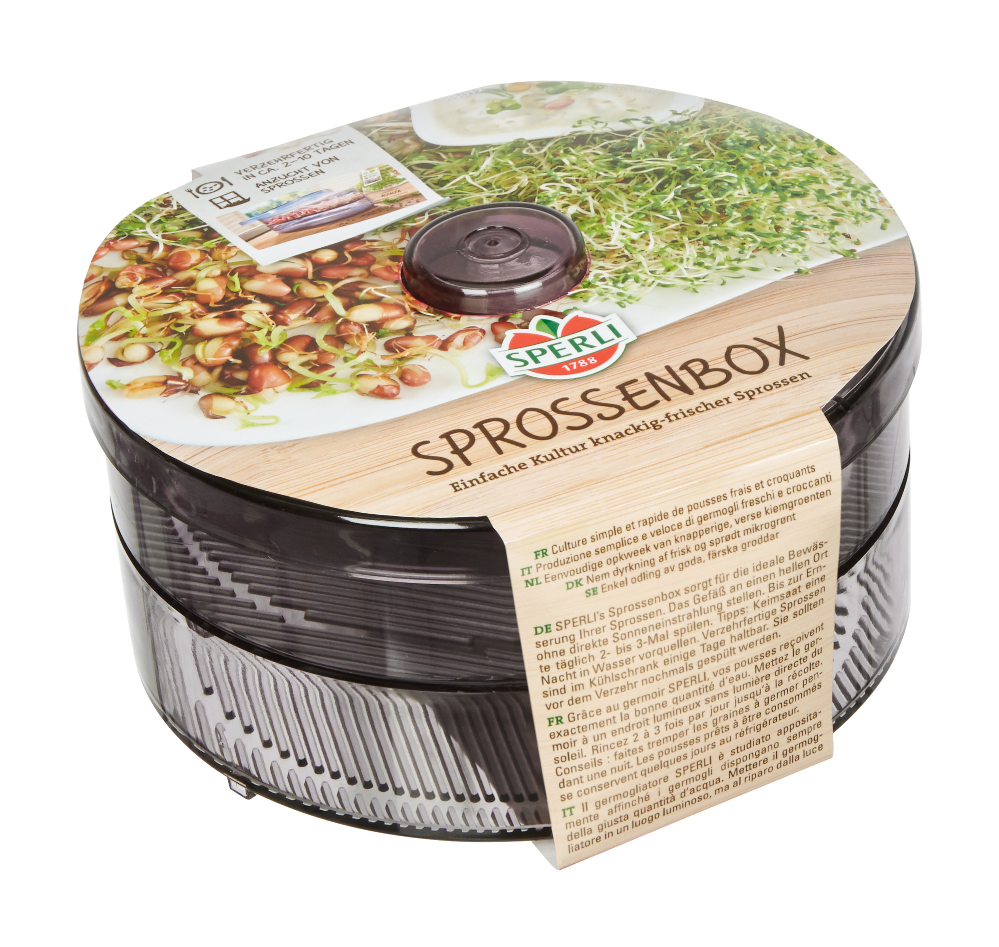 Sprossenbox, Anzuchtset Sprossenbox, Anzuchtset