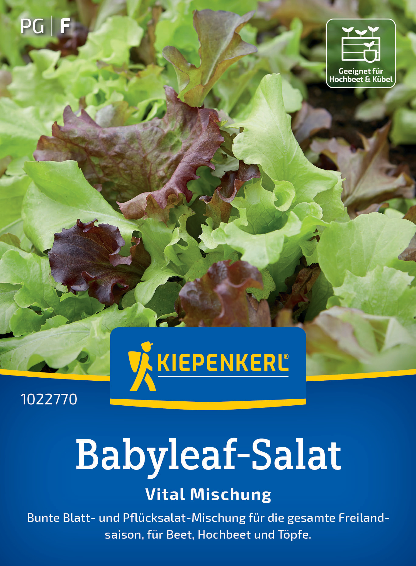 Babyleaf-Salat Vital Mischung