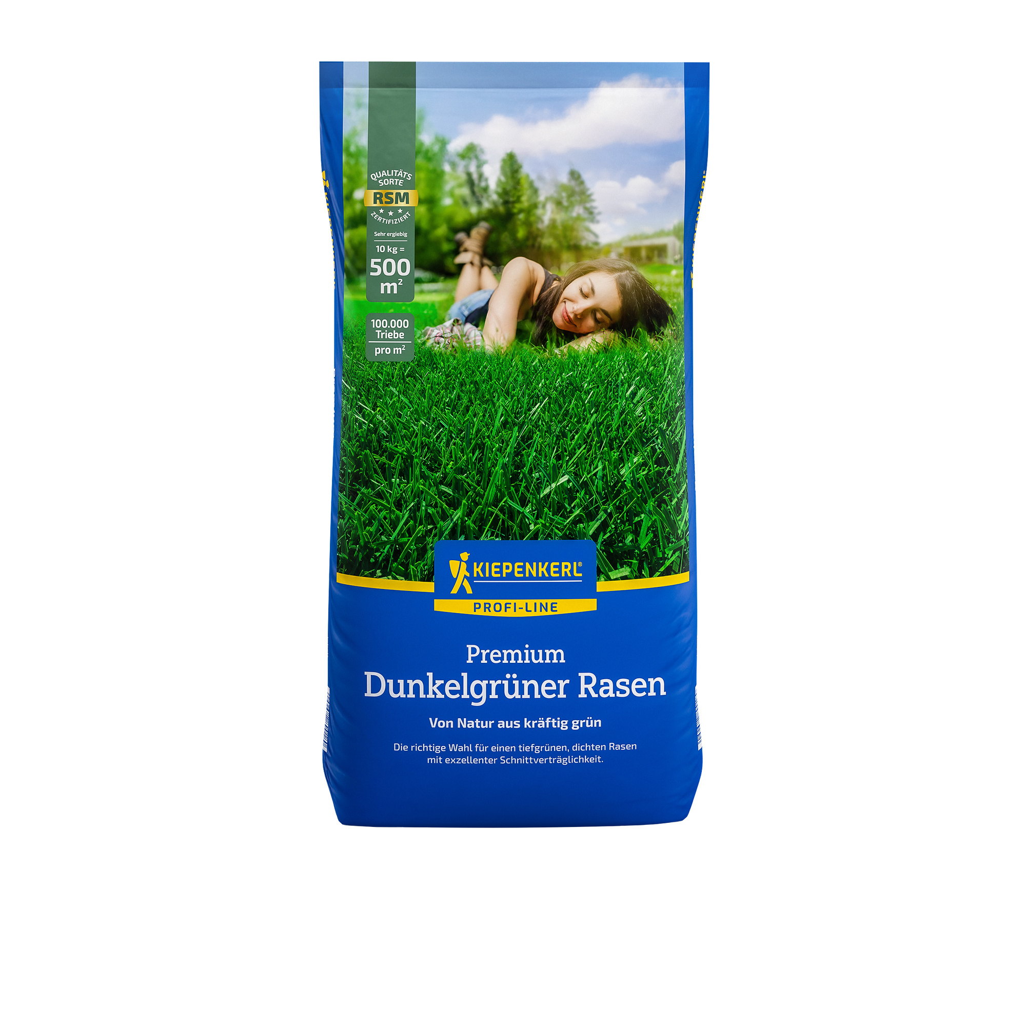 Profi-Line Premium Dunkelgrüner Rasen, 10 kg