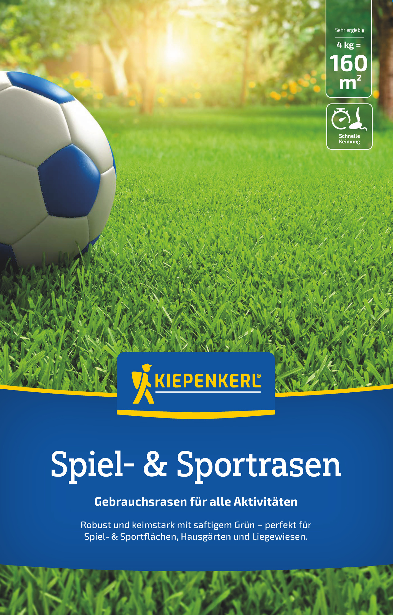 Kiepenkerl Spiel- und Sportrasen, 4 kg