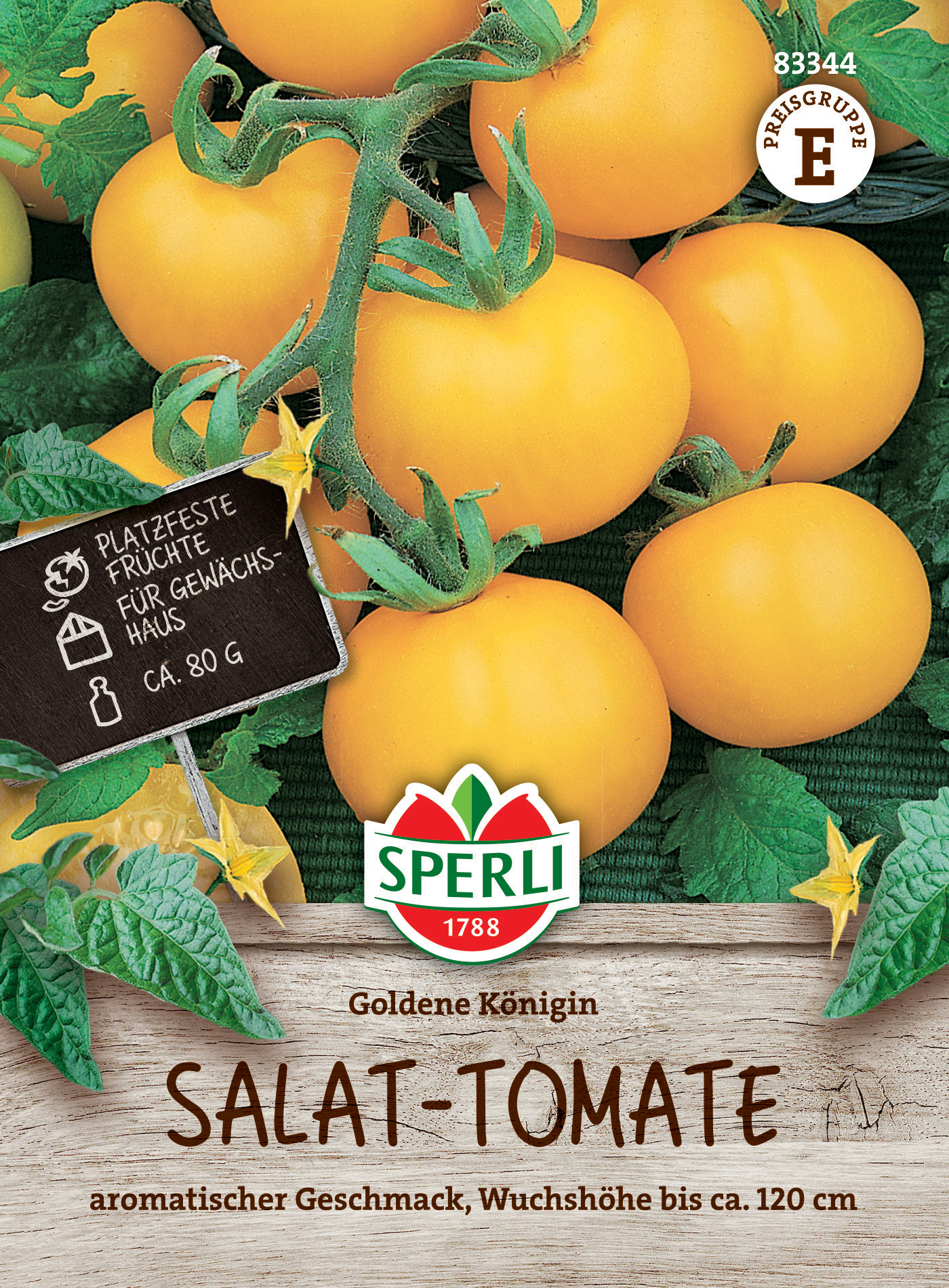 Salat-Tomate Goldene Königin Salat-Tomate Goldene Königin