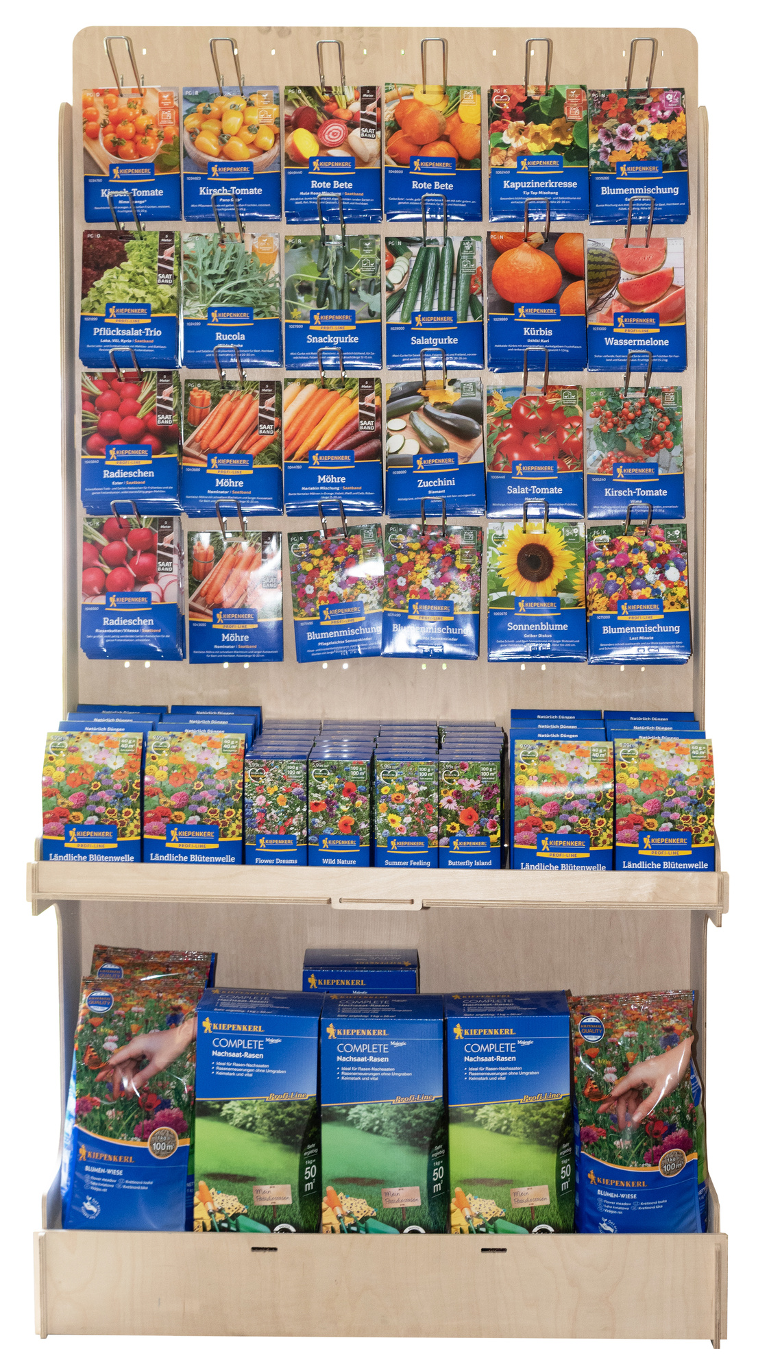 2026 - Frühjahr - 1-seitiges Holzdisplay - 75 Jahre Kiepenkerl - only online