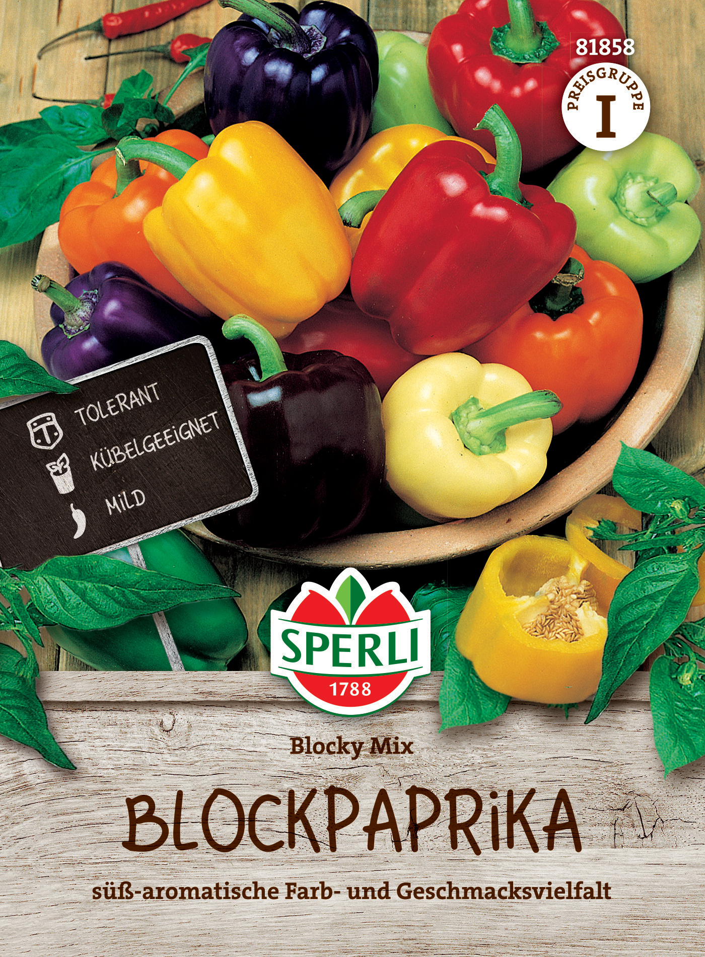 Blockpaprika Blocky Mix, F1 Blockpaprika Blocky Mix, F1