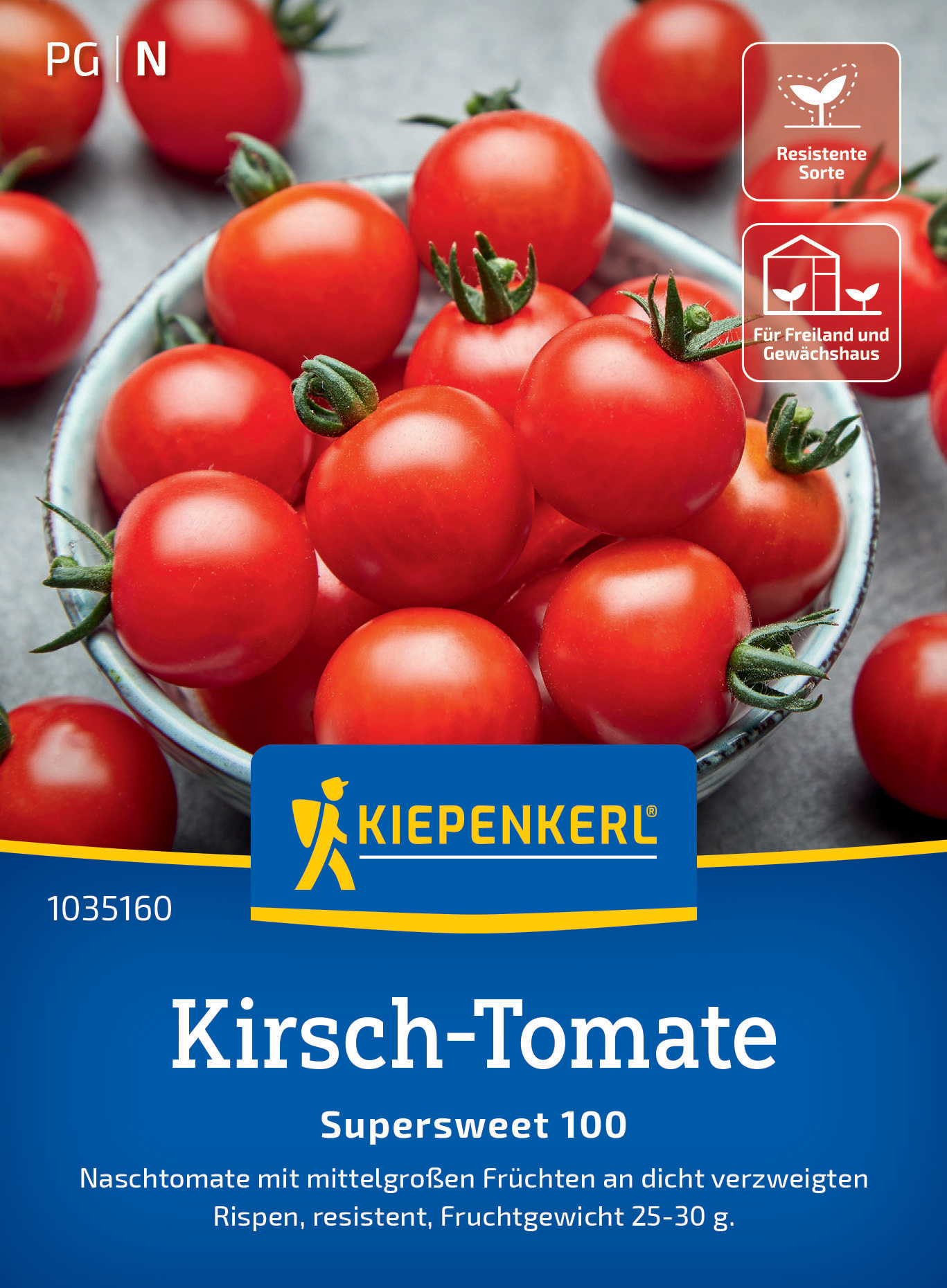 Kirsch-Tomate Supersweet 100, F1