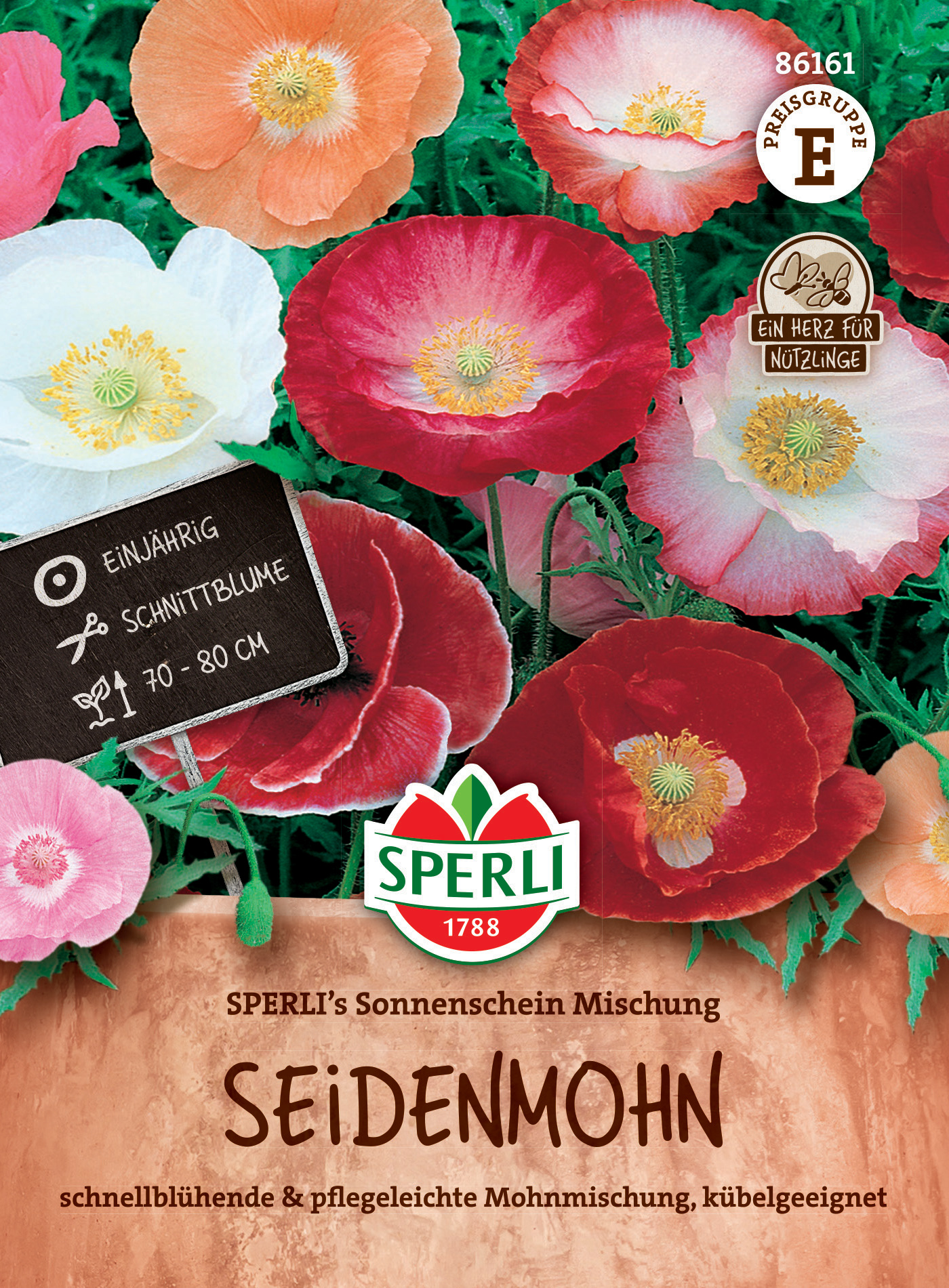 Seidenmohn SPERLI's Sonnenschein Mischung Seidenmohn SPERLI's Sonnenschein Mischung