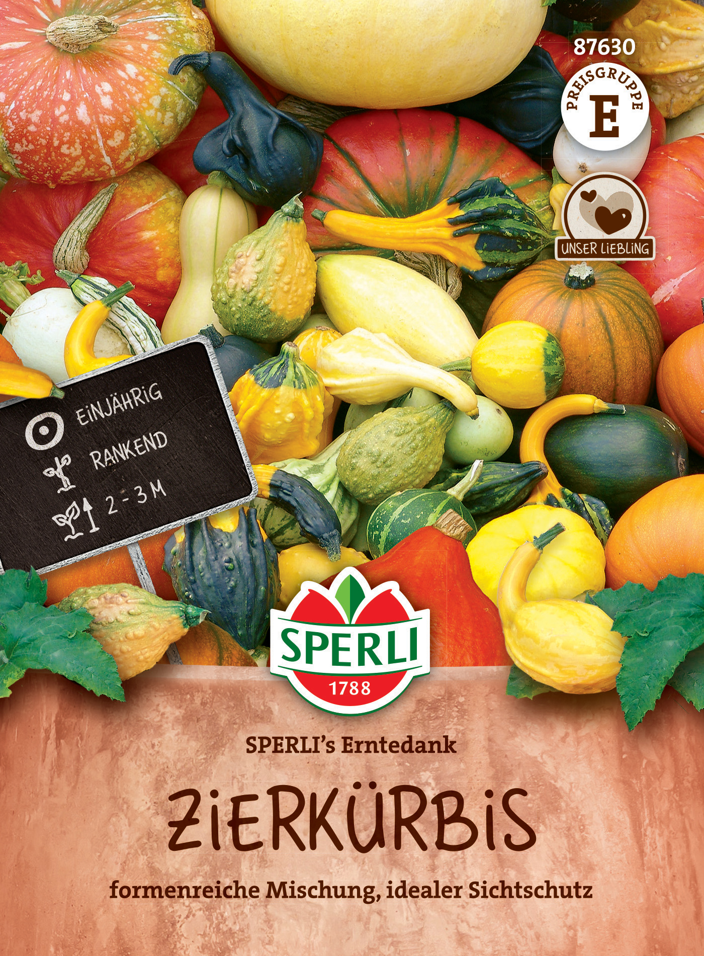 Zierkürbis SPERLI's Erntedank Zierkürbis SPERLI's Erntedank