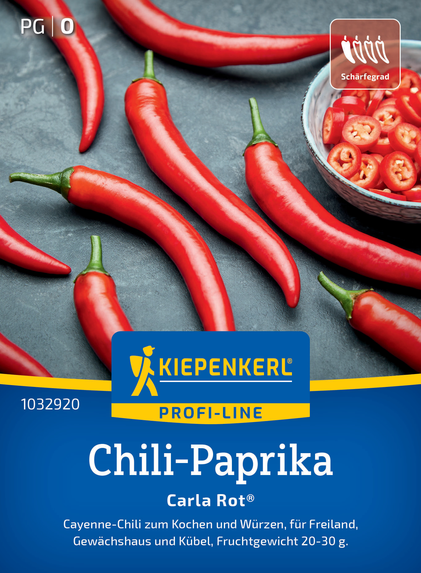 Chili-Paprika Carla Rot®, F1 Chili-Paprika Carla Rot®, F1