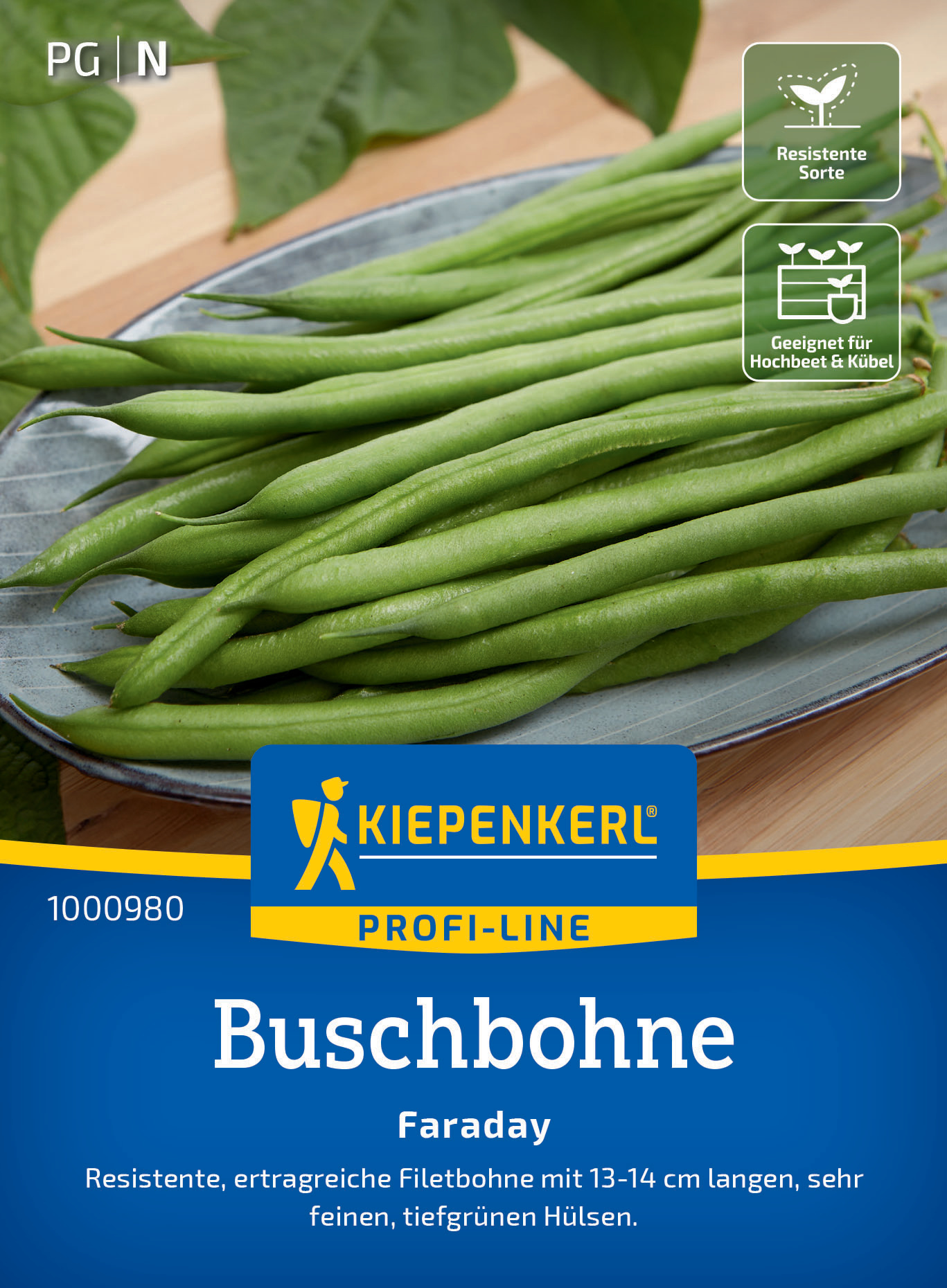 Buschbohne Faraday