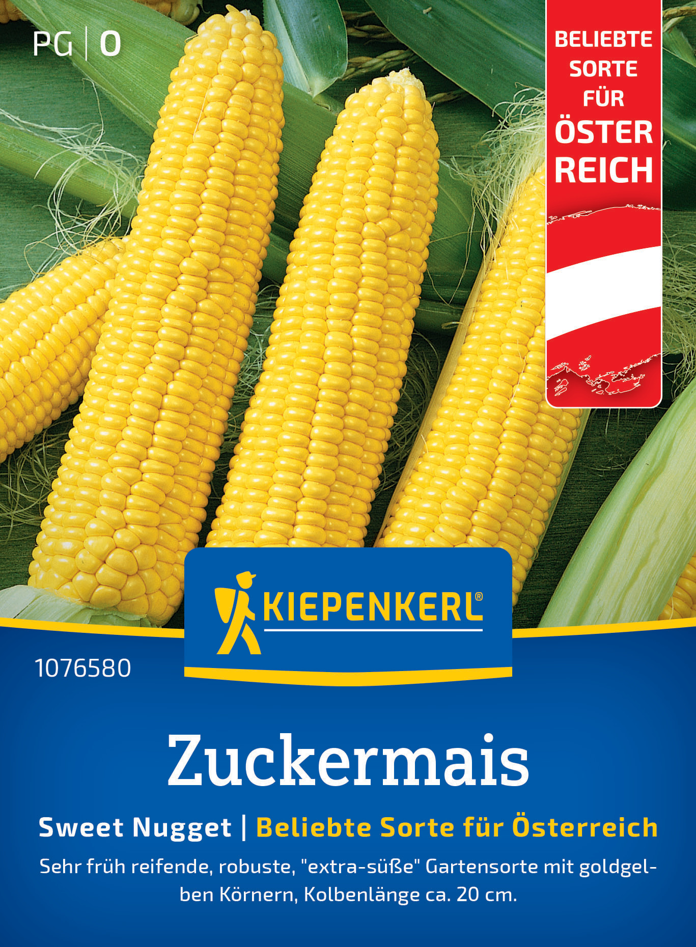 Zuckermais Sweet Nugget (Regional AT)