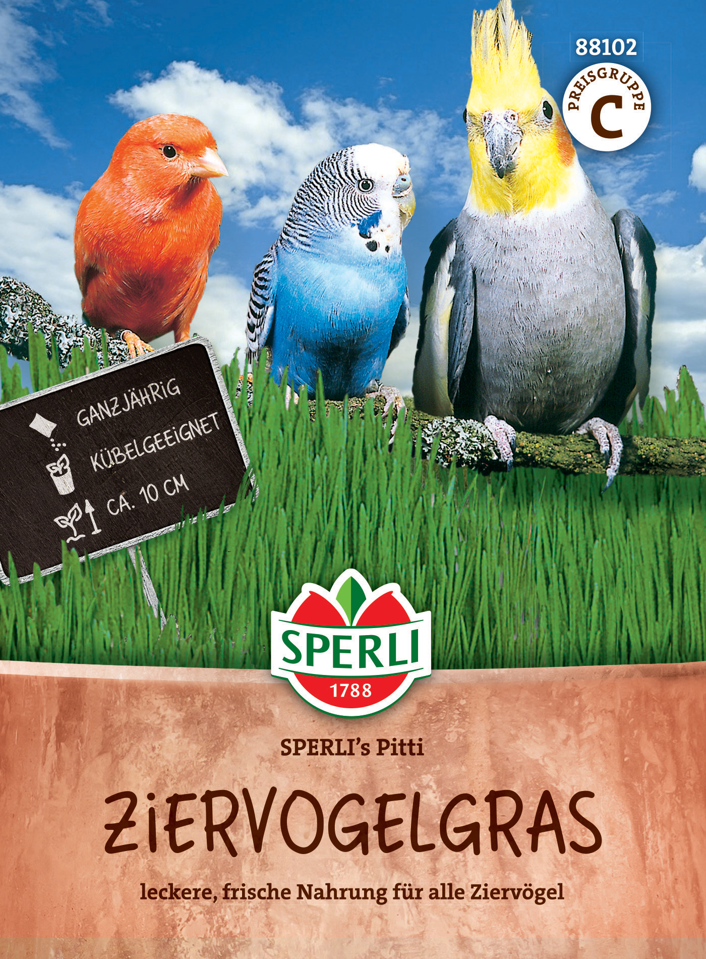 Ziervogelgras SPERLI's Pitti Ziervogelgras SPERLI's Pitti