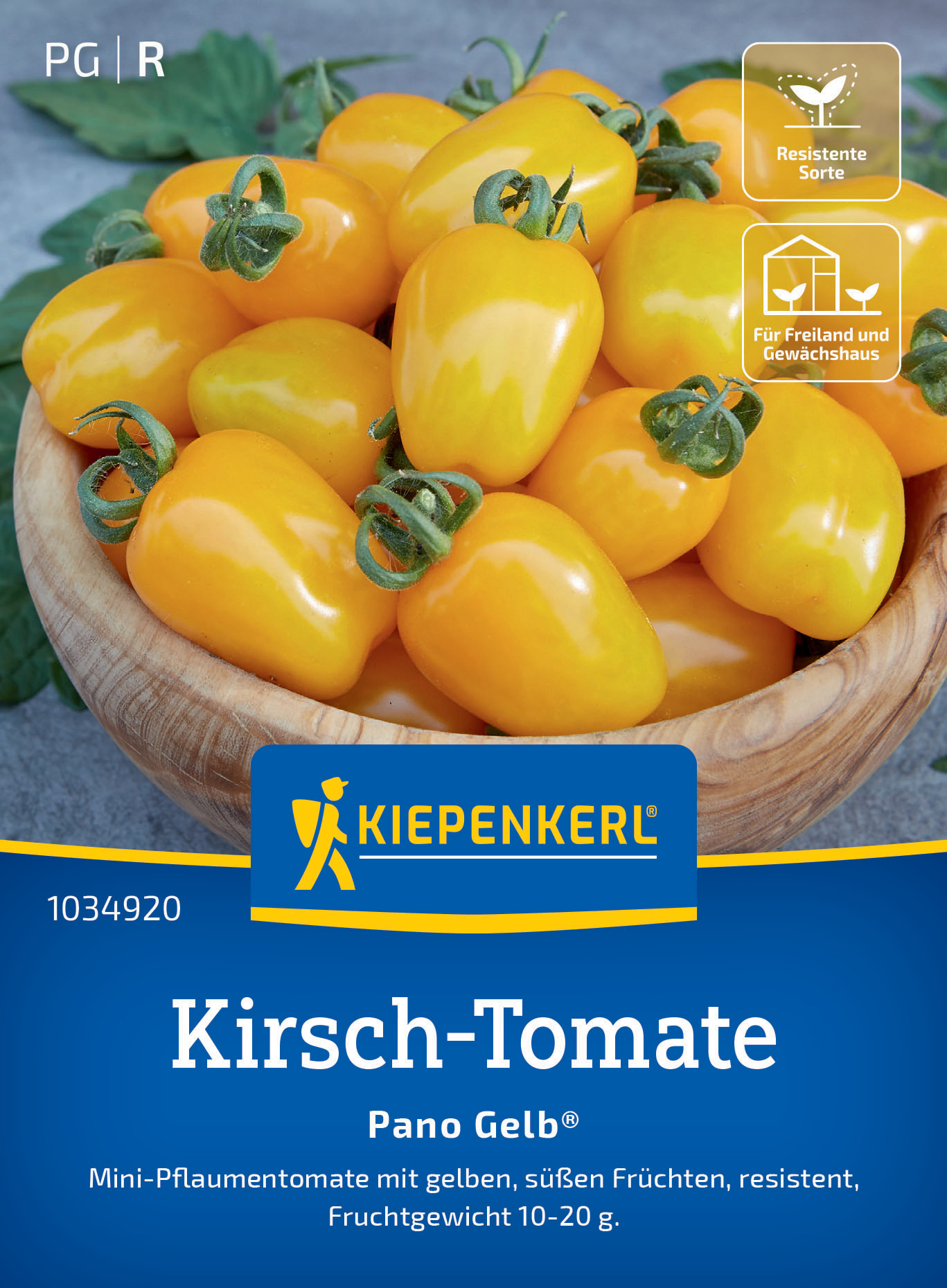 Kirsch-Tomate Pano Gelb®, F1