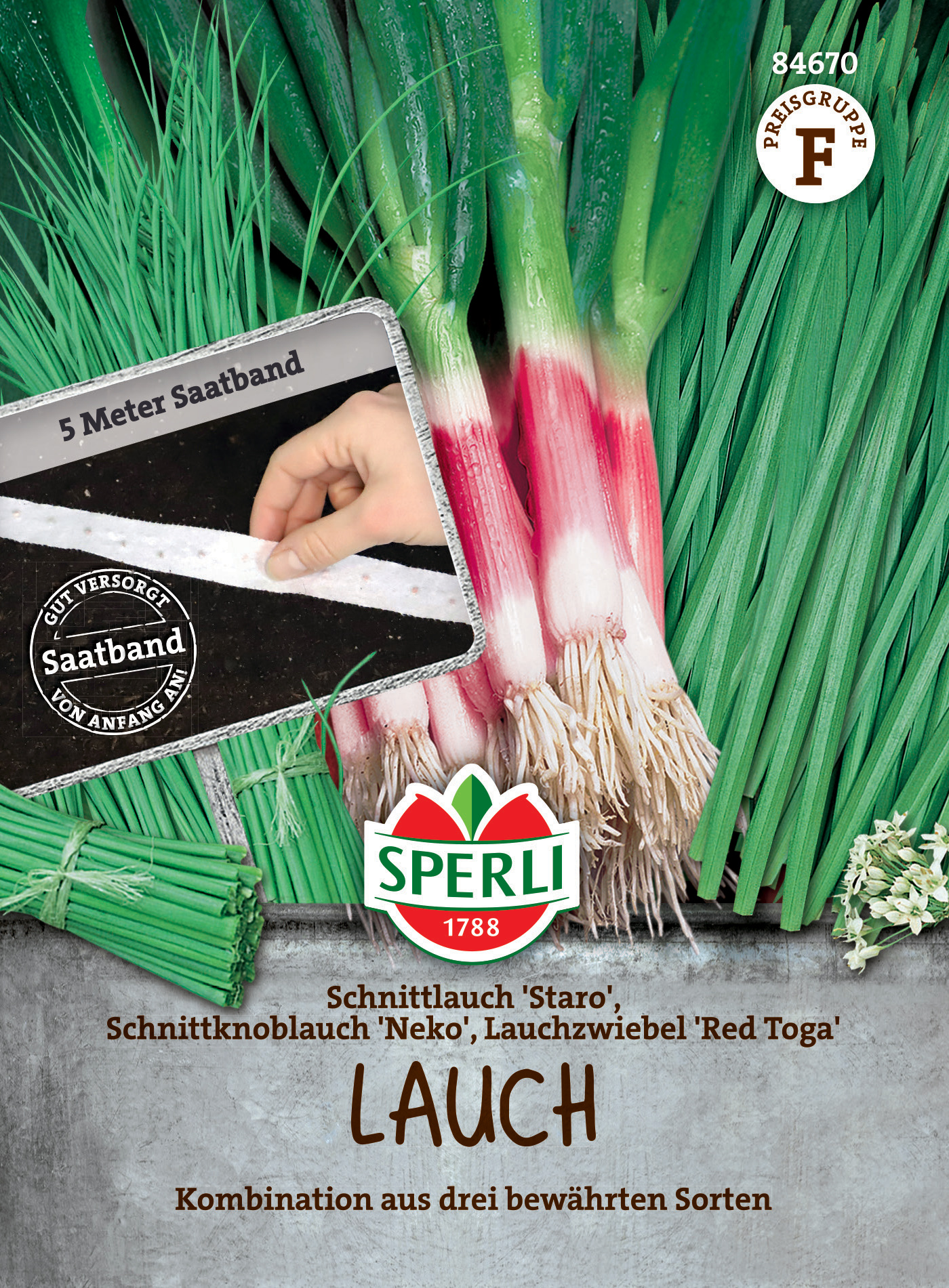 Lauch Kombination, Saatband Lauch Kombination, Saatband