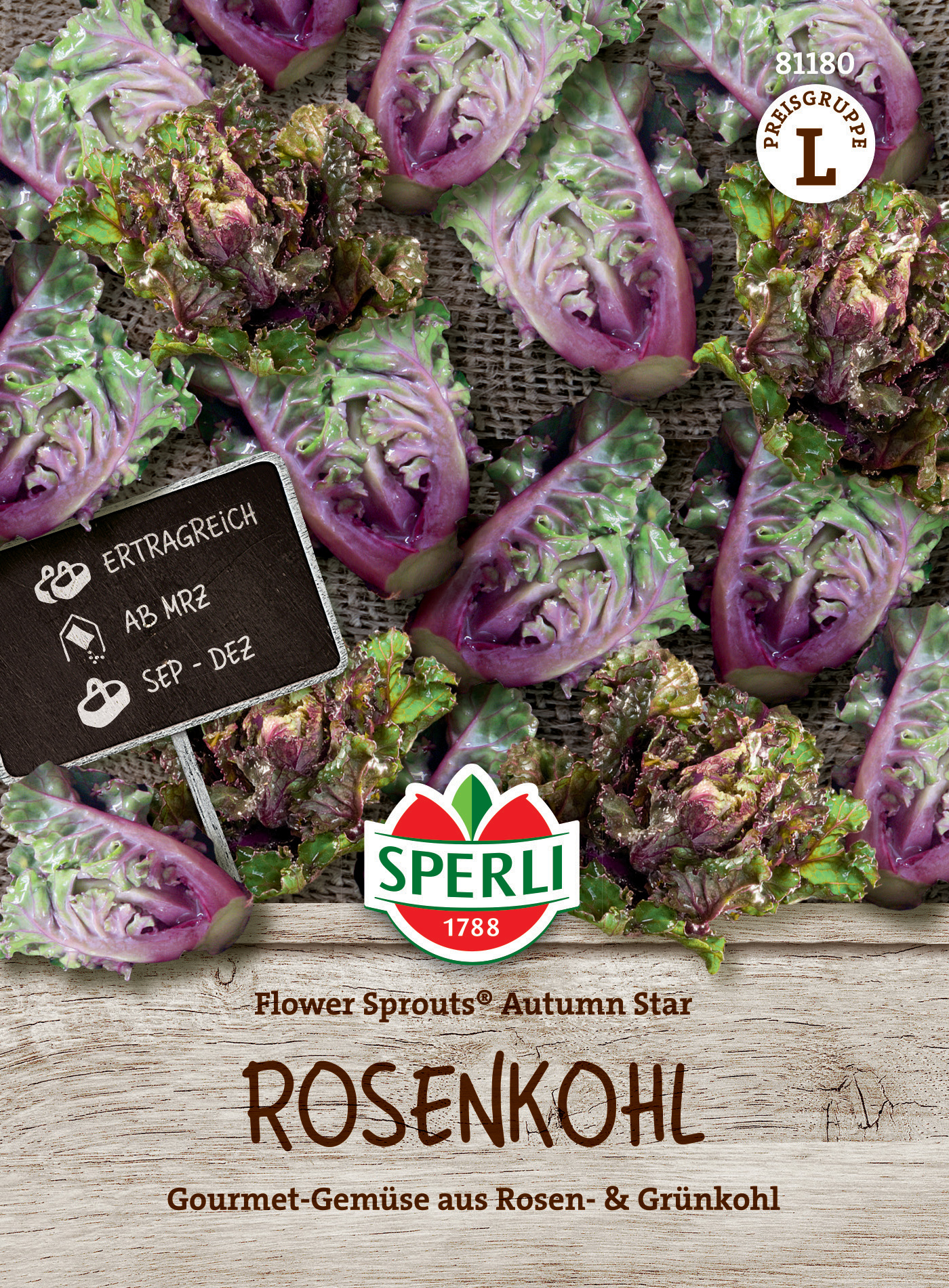 Rosenkohl Flower Sprouts® Autumn Star, F1 Rosenkohl Flower Sprouts® Autumn Star, F1