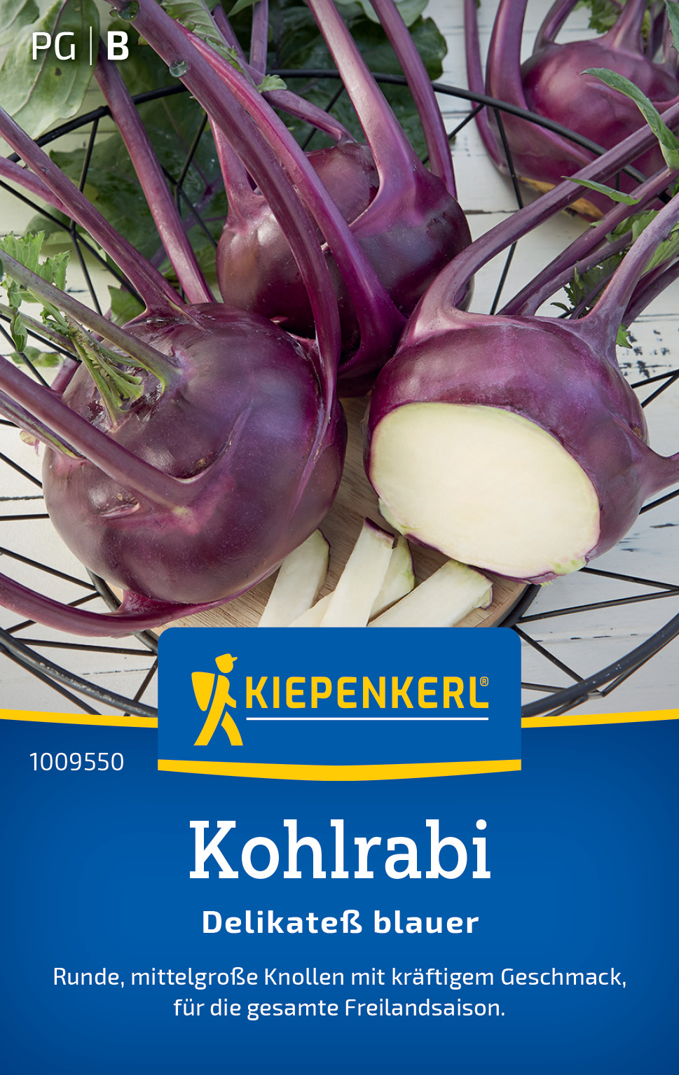 Kohlrabi Delikateß blauer