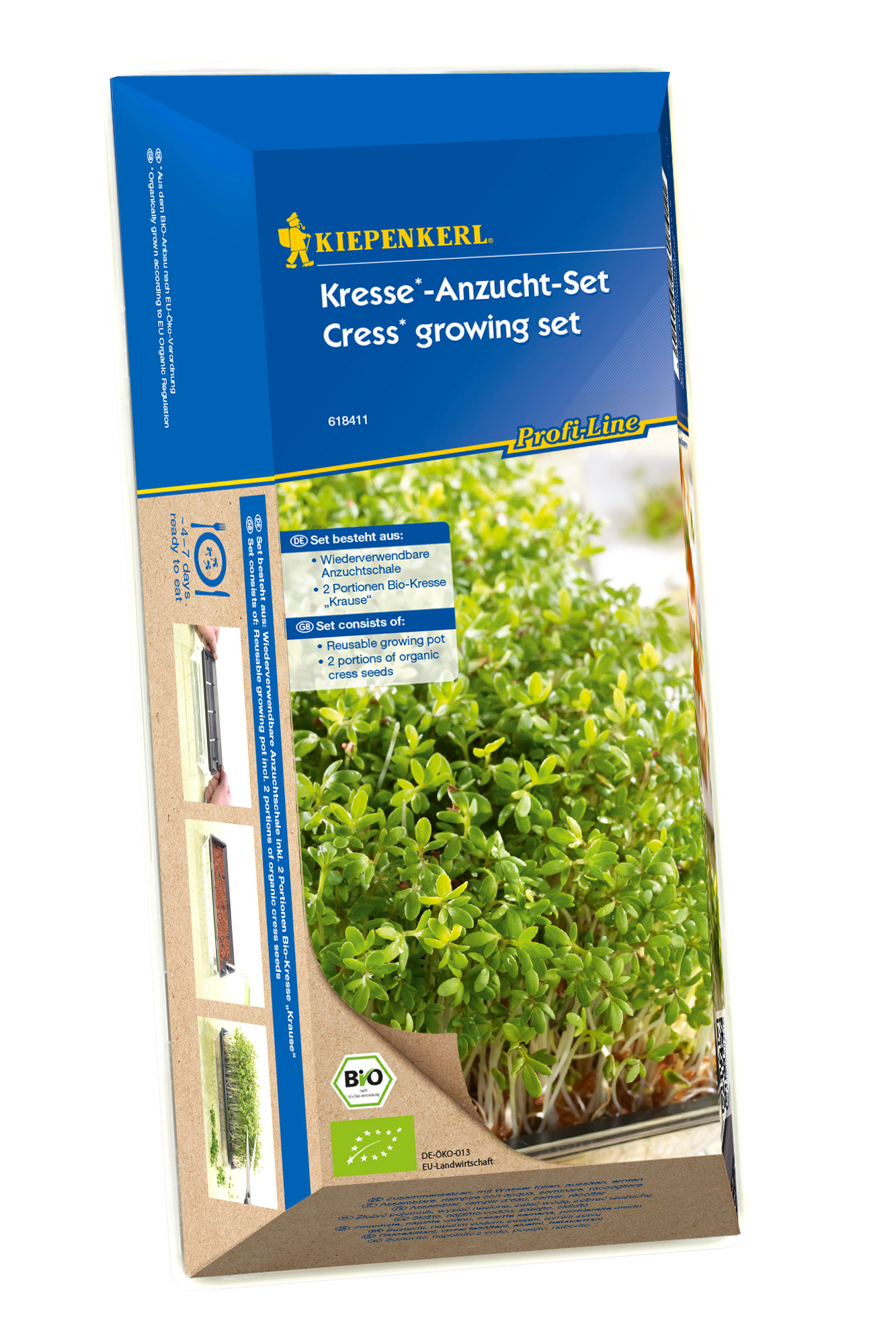 BIO Kresse-Anzucht-Set BIO Kresse-Anzucht-Set
