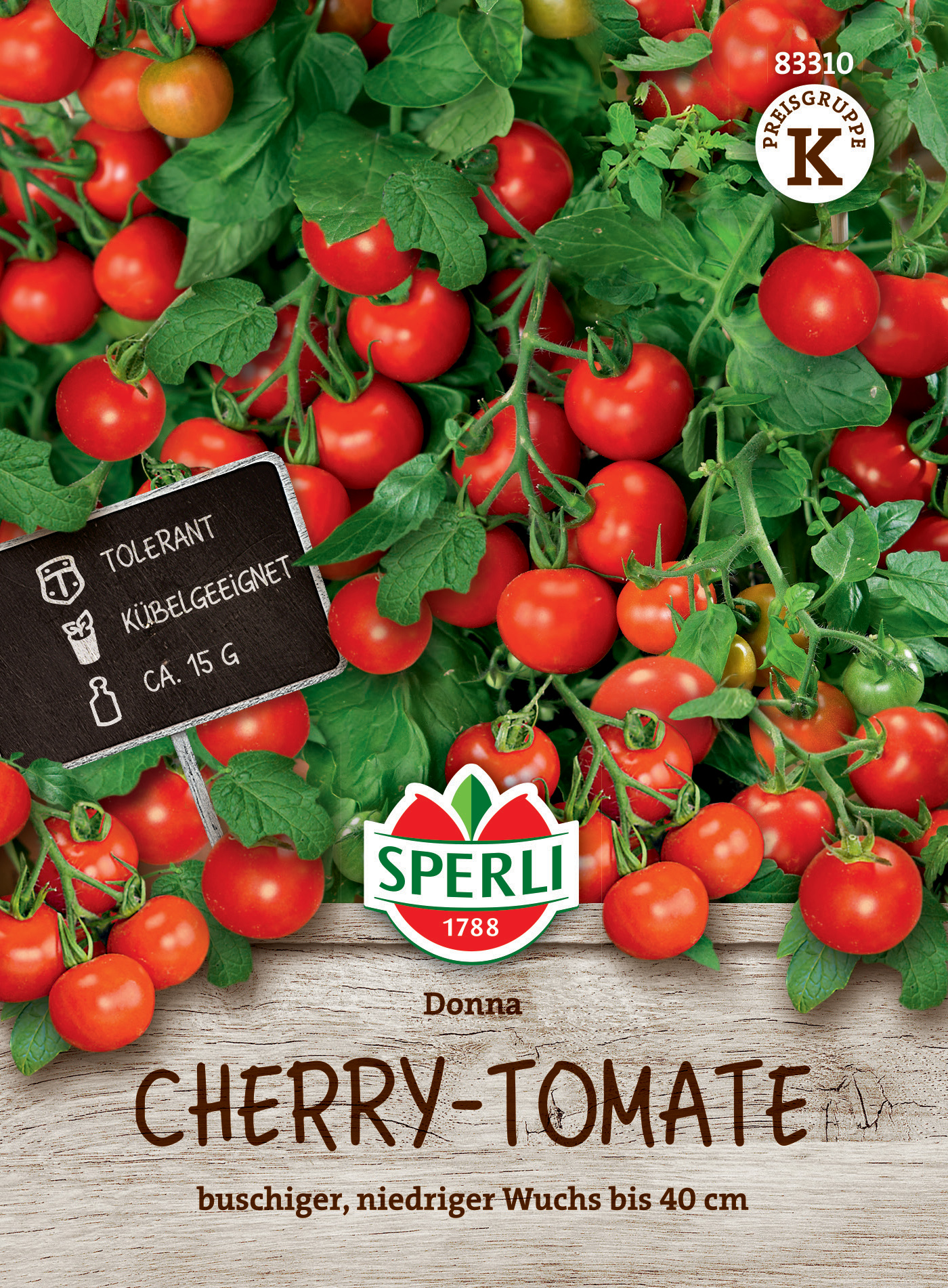 Cherry-Tomate Donna, F1 Cherry-Tomate Donna, F1