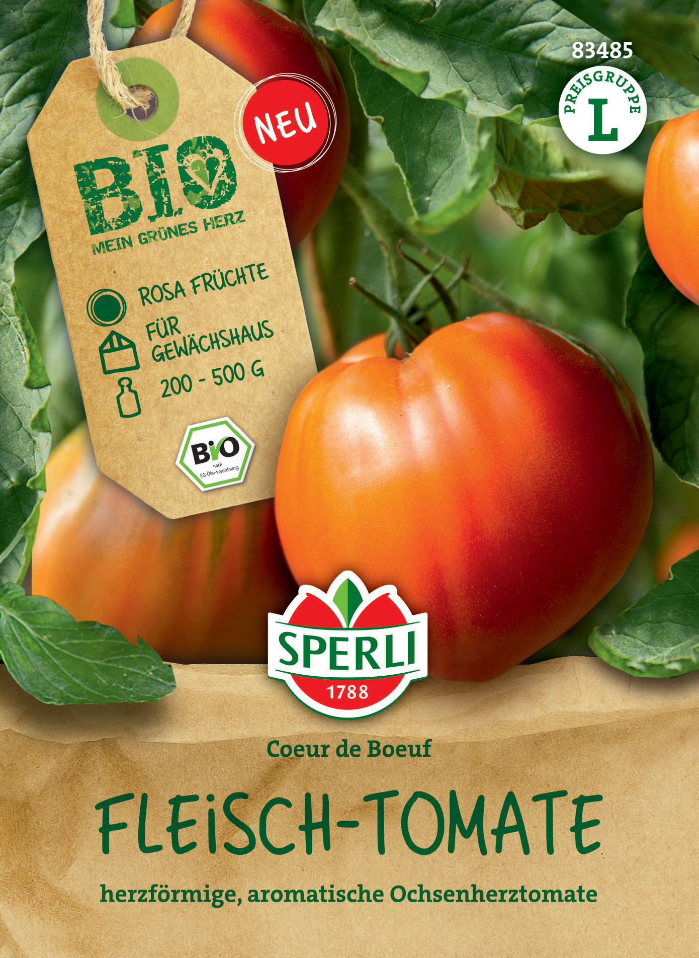 BIO Fleisch-Tomate Coeur de Boeuf BIO Fleisch-Tomate Coeur de Boeuf