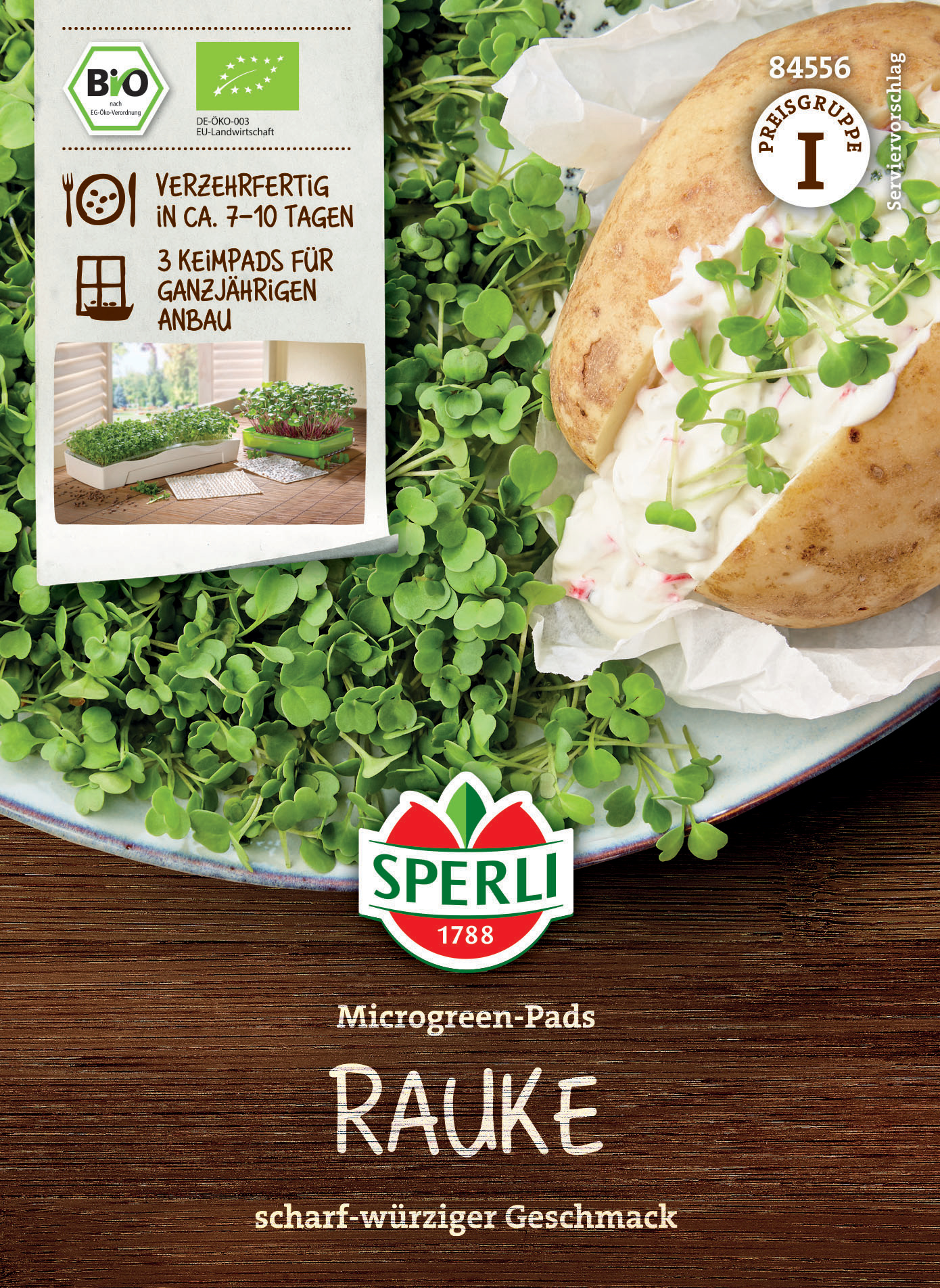 BIO Microgreen-Pads Rauke BIO Microgreen-Pads Rauke