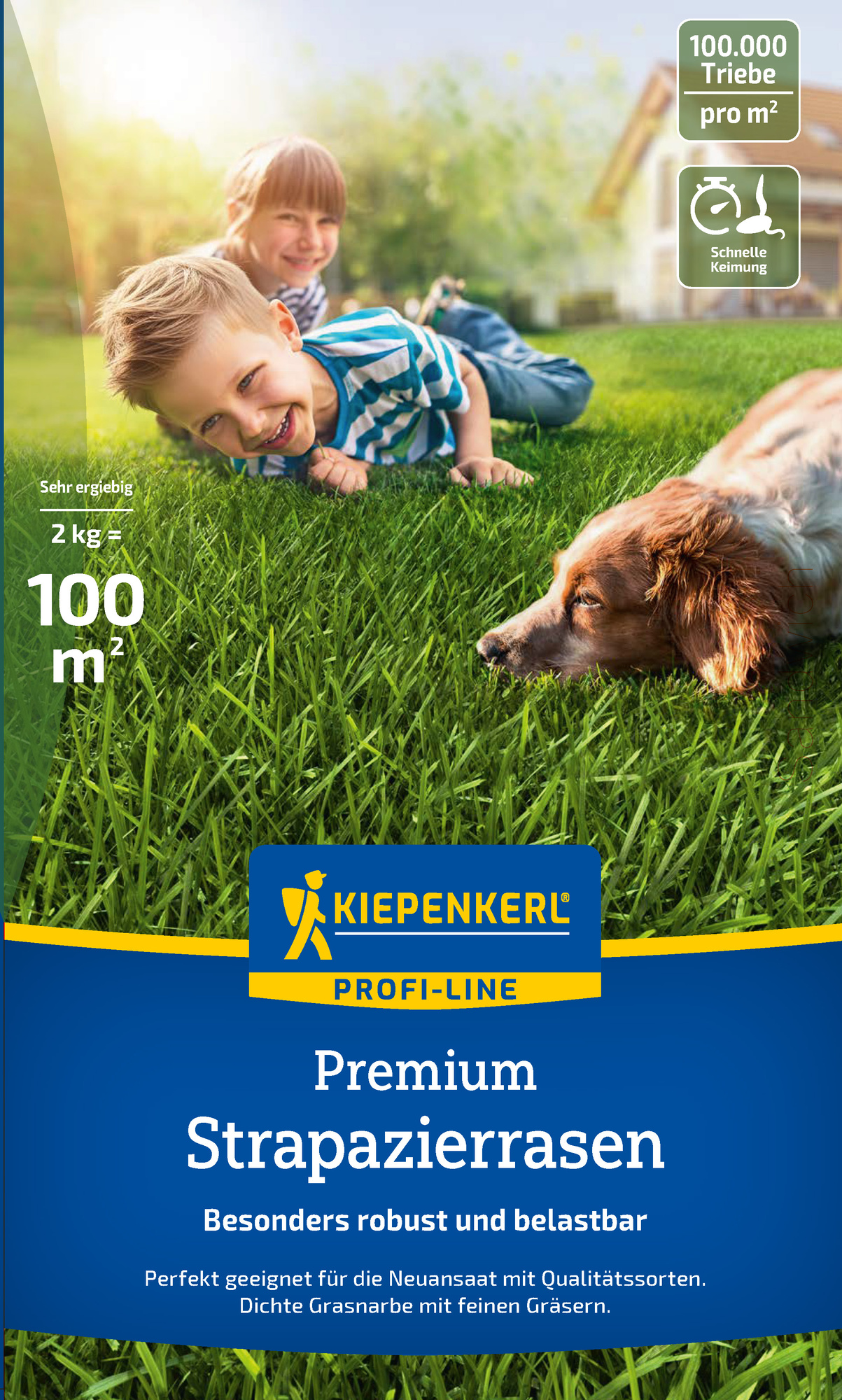 Profi-Line Premium Strapazierrasen, 2 kg Profi-Line Premium Strapazierrasen, 2 kg