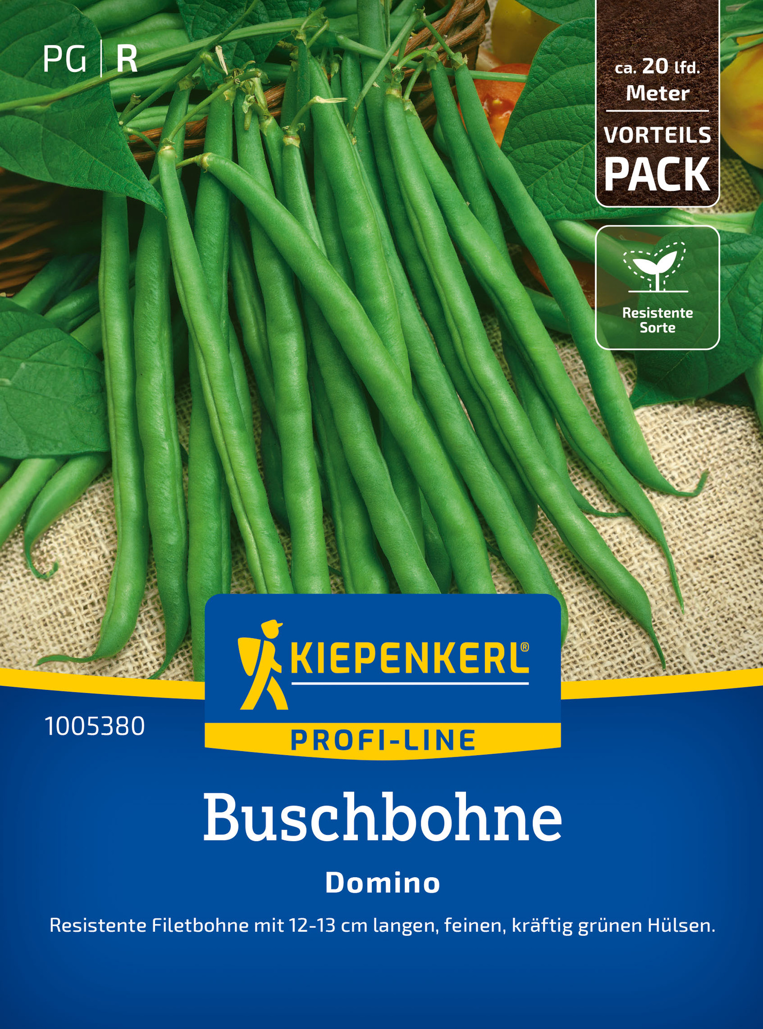 Buschbohne Domino, Vorteilspackung