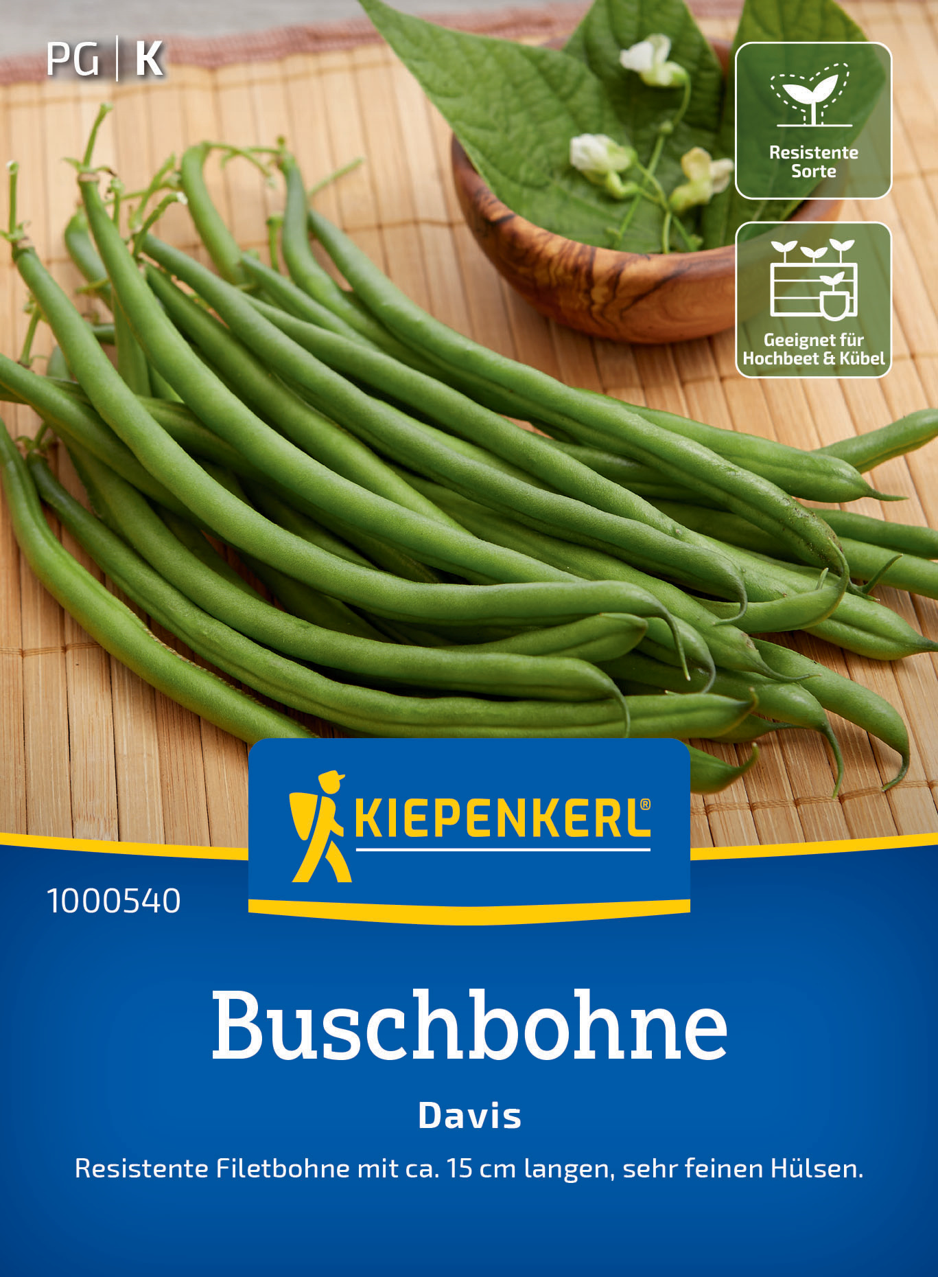 Buschbohne Davis Buschbohne Davis