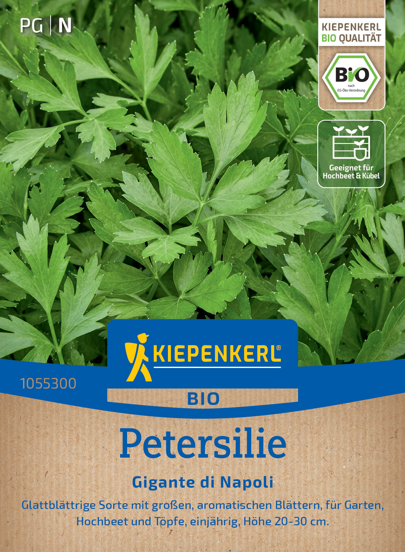 BIO Petersilie Gigante di Napoli