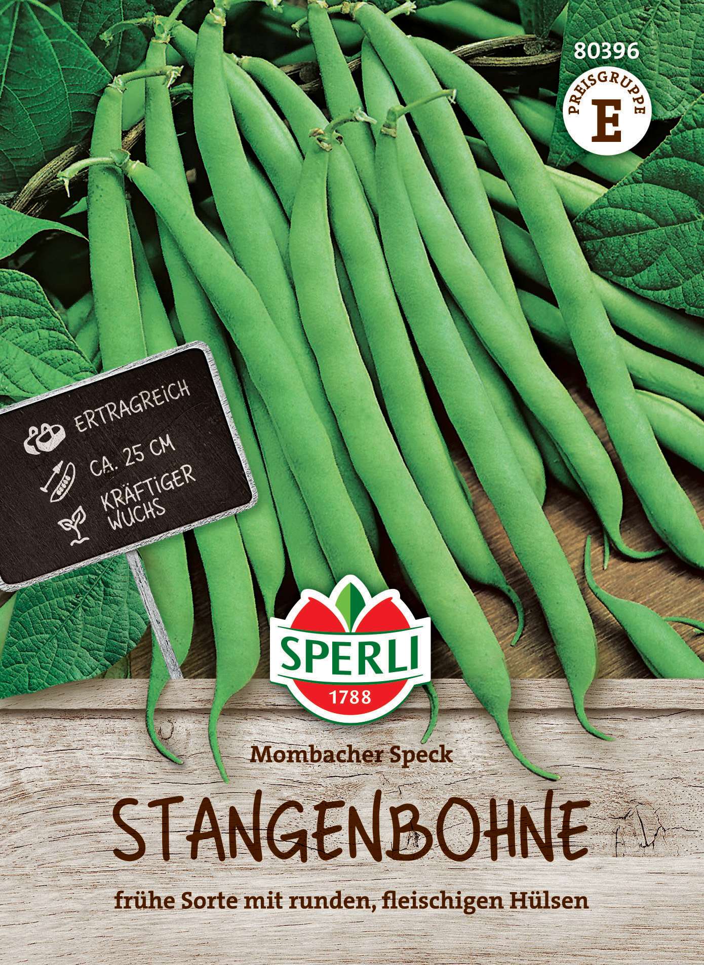 Stangenbohne Mombacher Speck Stangenbohne Mombacher Speck