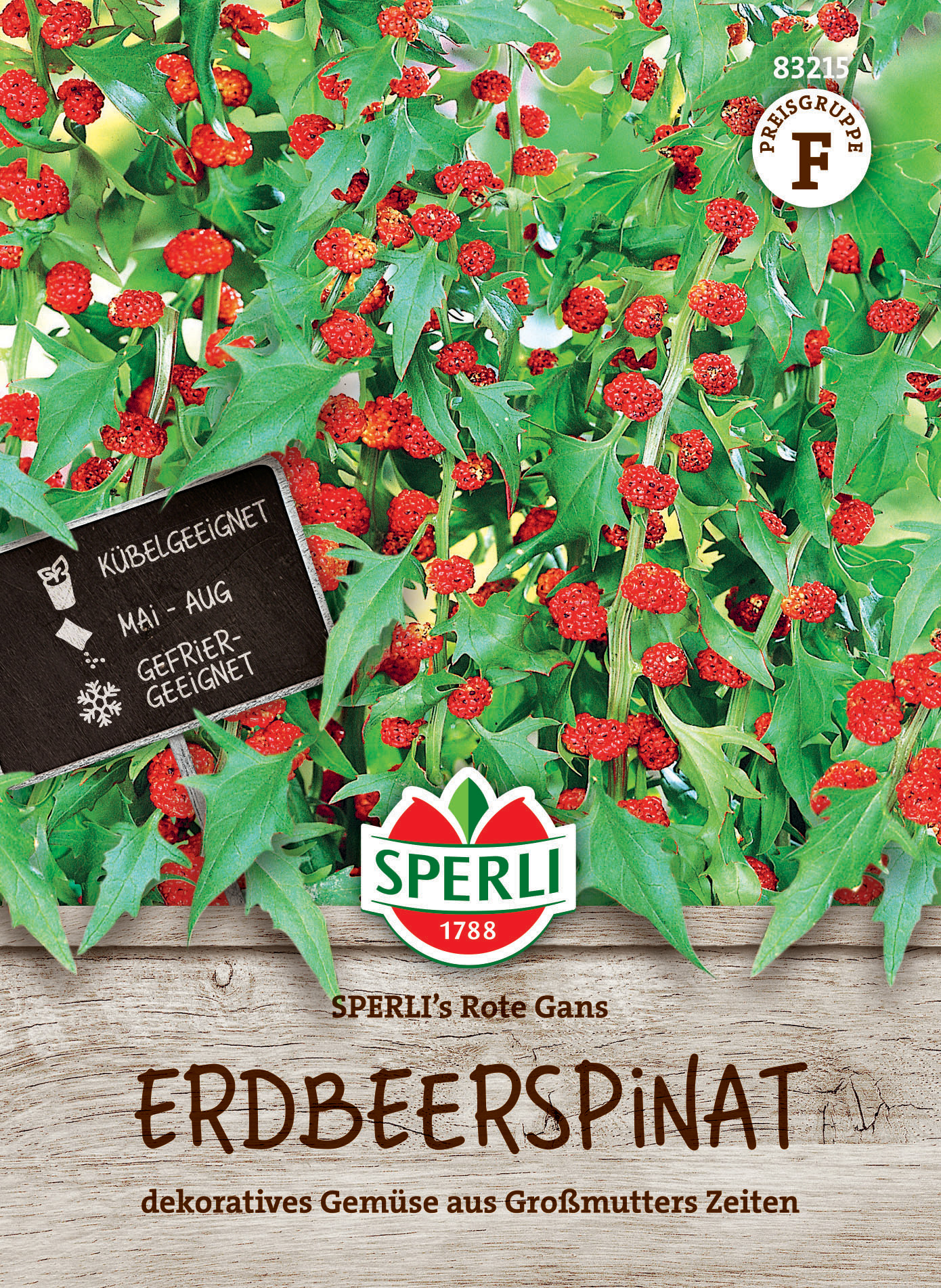 Erdbeerspinat SPERLI's Rote Gans Erdbeerspinat SPERLI's Rote Gans