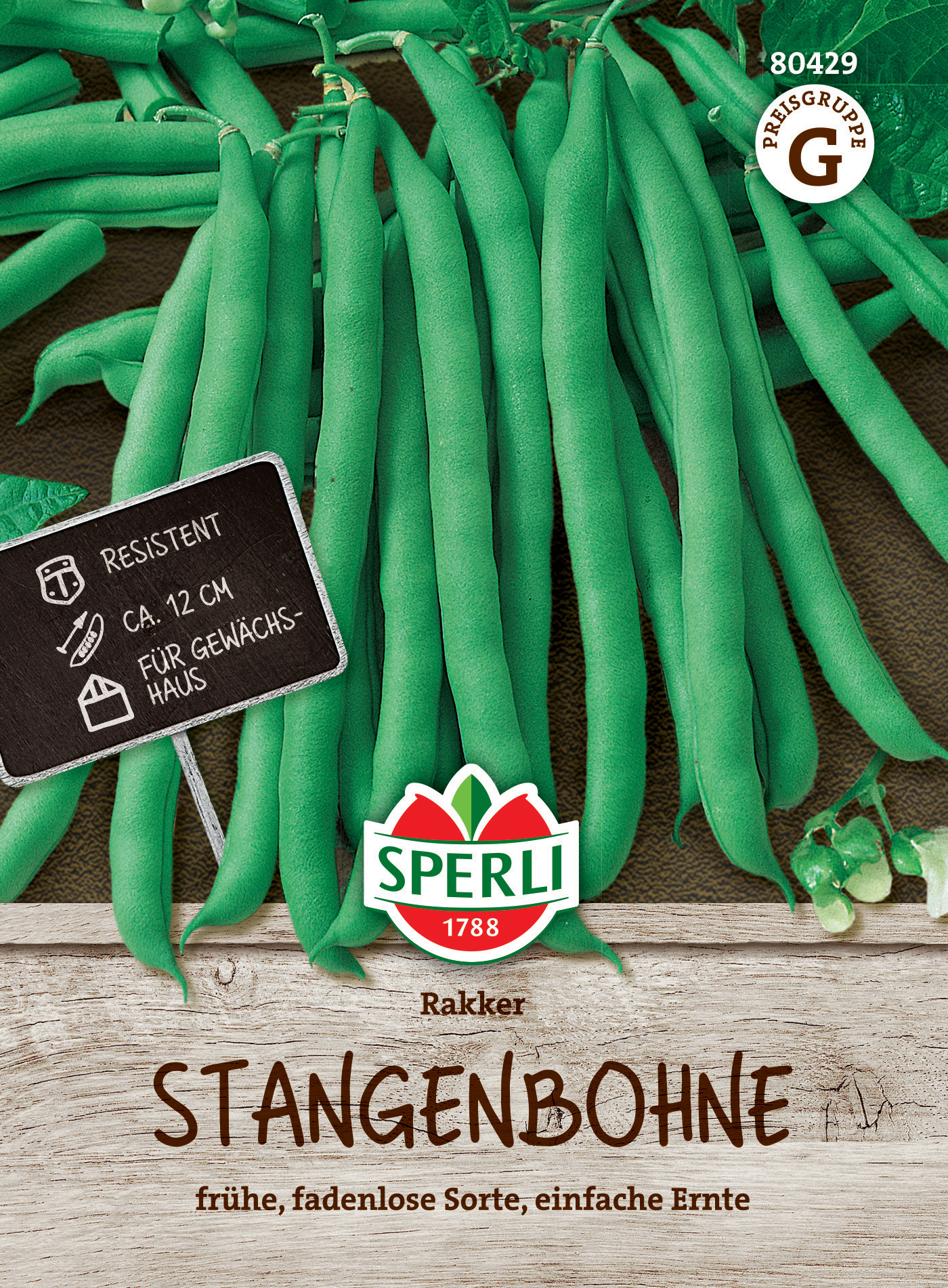 Stangenbohne Rakker Stangenbohne Rakker