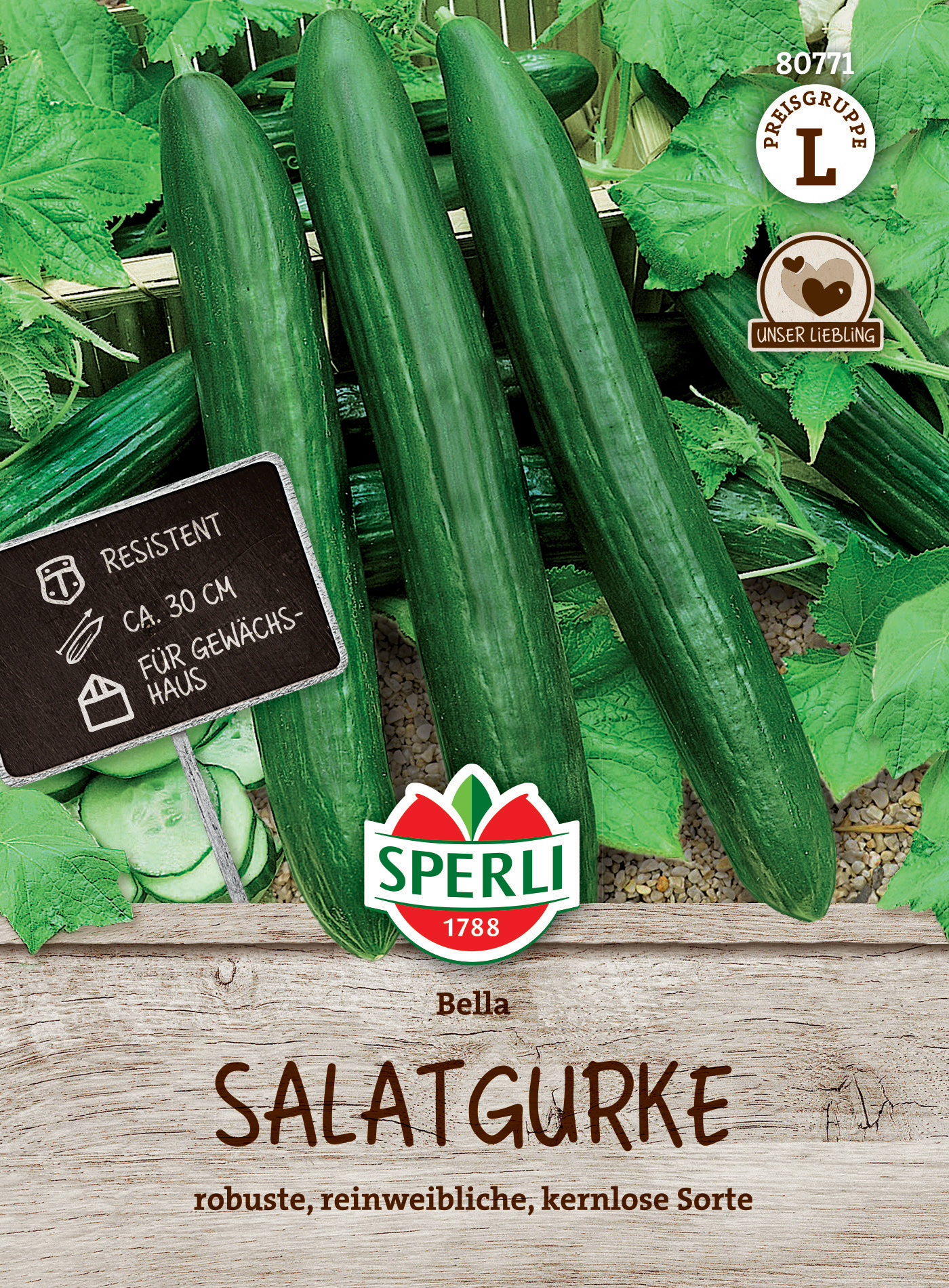 Salatgurke Bella, F1 Salatgurke Bella, F1