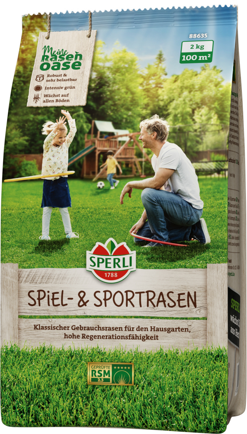SPERLI's Spiel- & Sportrasen RSM 2.3, 2 kg SPERLI's Spiel- & Sportrasen RSM 2.3, 2 kg