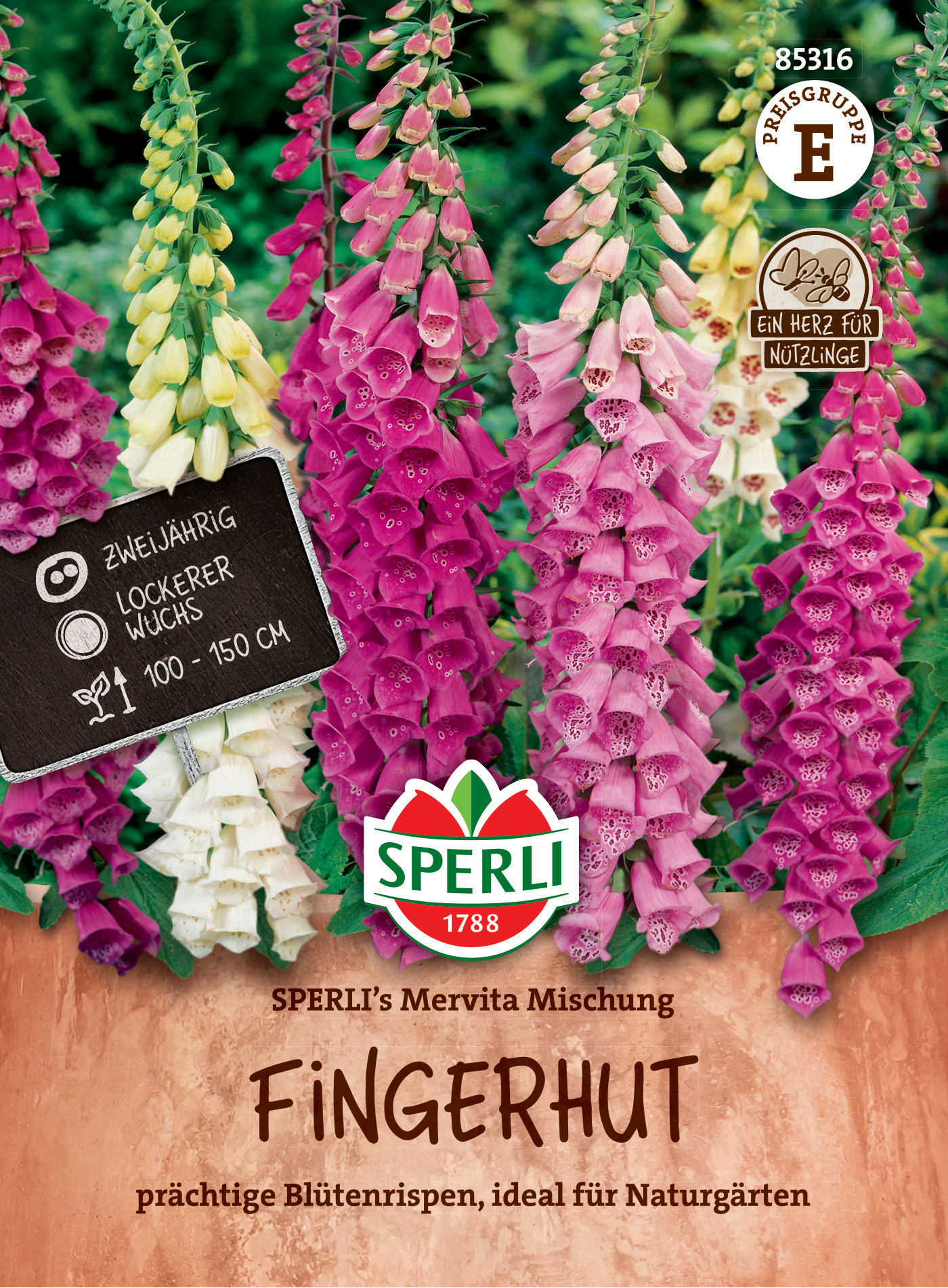 Fingerhut SPERLI's Mervita Mischung Fingerhut SPERLI's Mervita Mischung