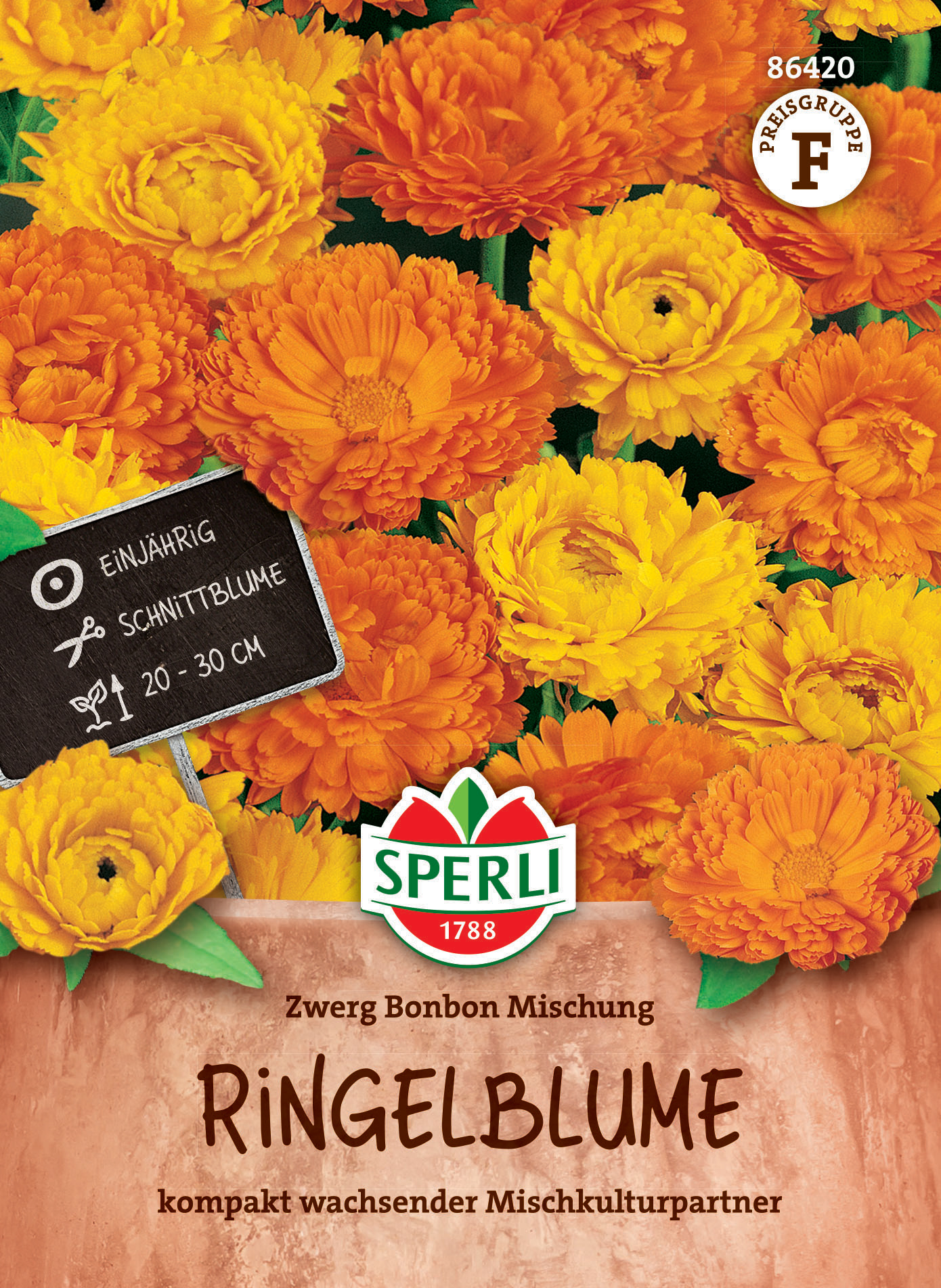 Ringelblume Zwerg Bonbon Mischung Ringelblume Zwerg Bonbon Mischung