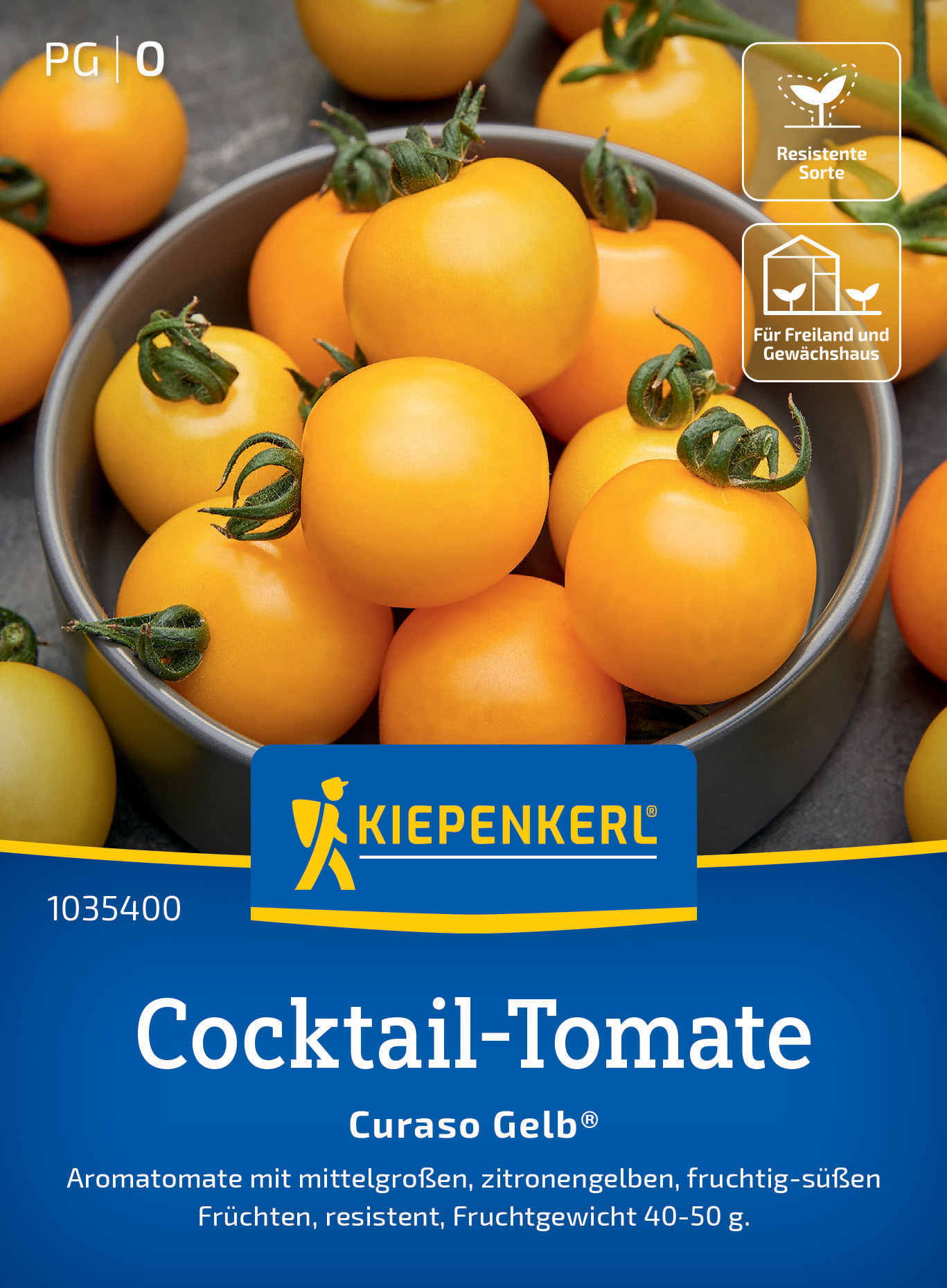 Cocktail-Tomate Curaso Gelb®, F1