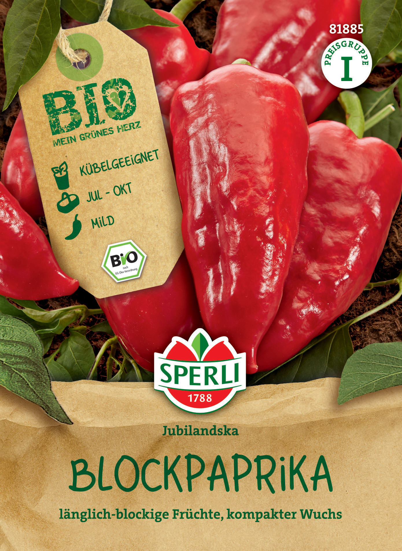 BIO Blockpaprik Jubilandska BIO Blockpaprik Jubilandska