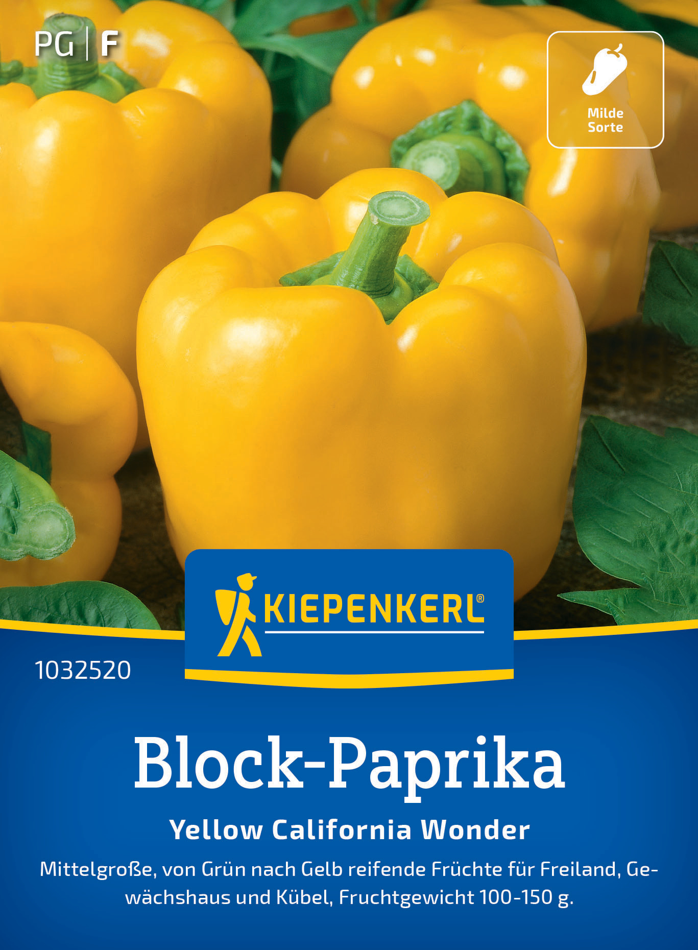 Block-Paprika Yellow California Wonder