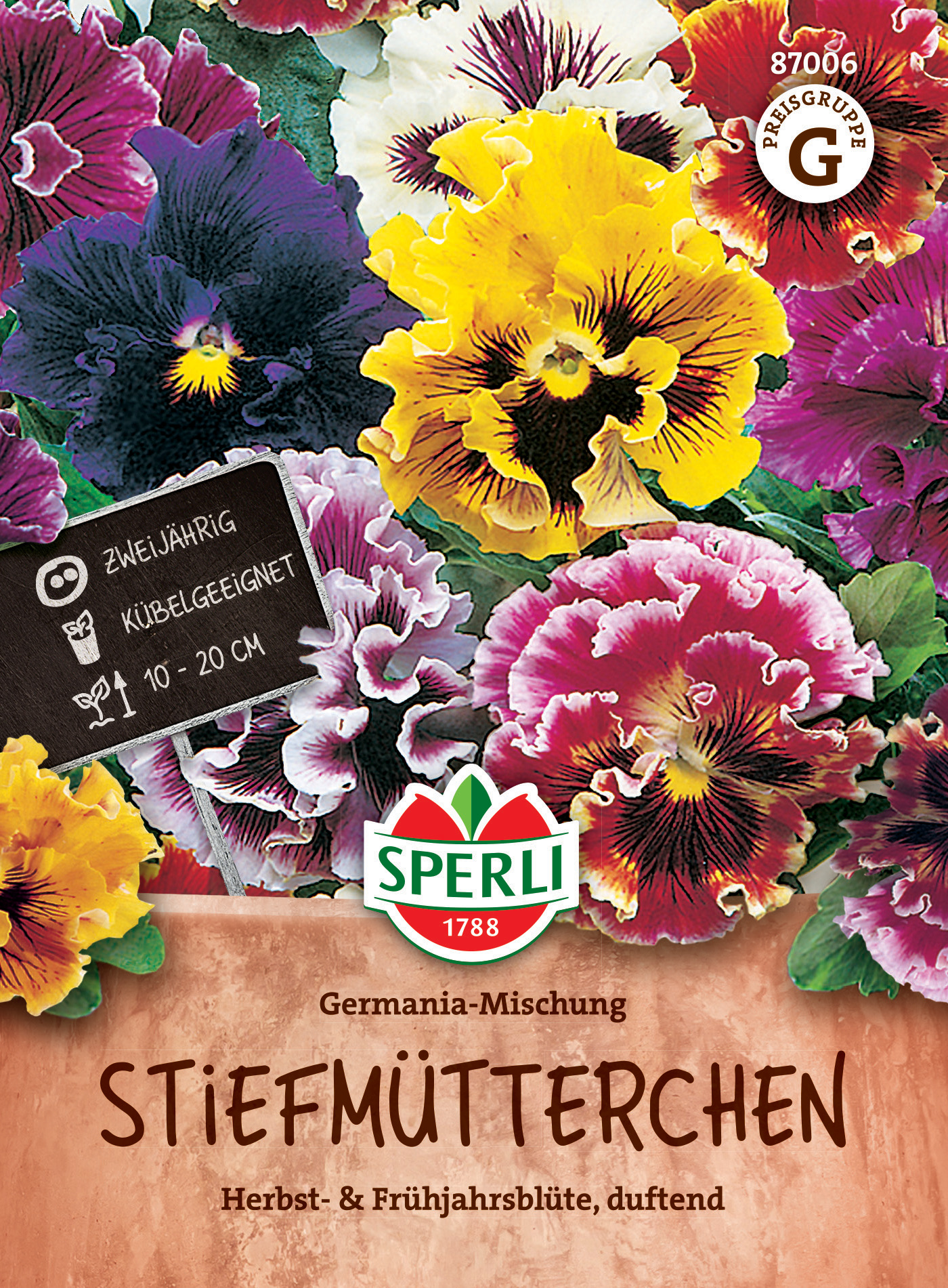 Stiefmütterchen Germania-Mischung Stiefmütterchen Germania-Mischung