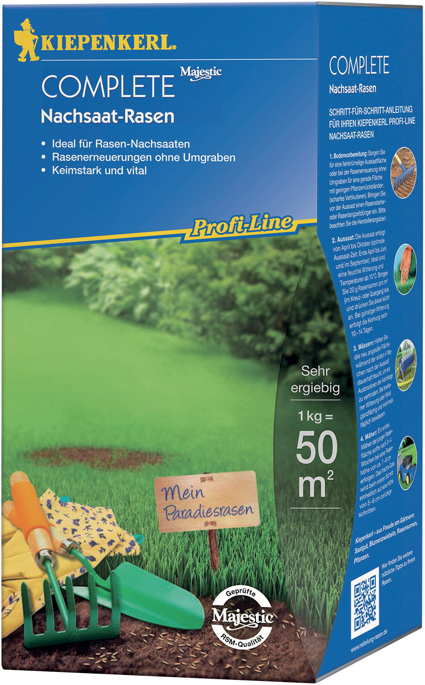 Profi-Line Complete Nachsaat-Rasen, 1 kg Profi-Line Complete Nachsaat-Rasen, 1 kg