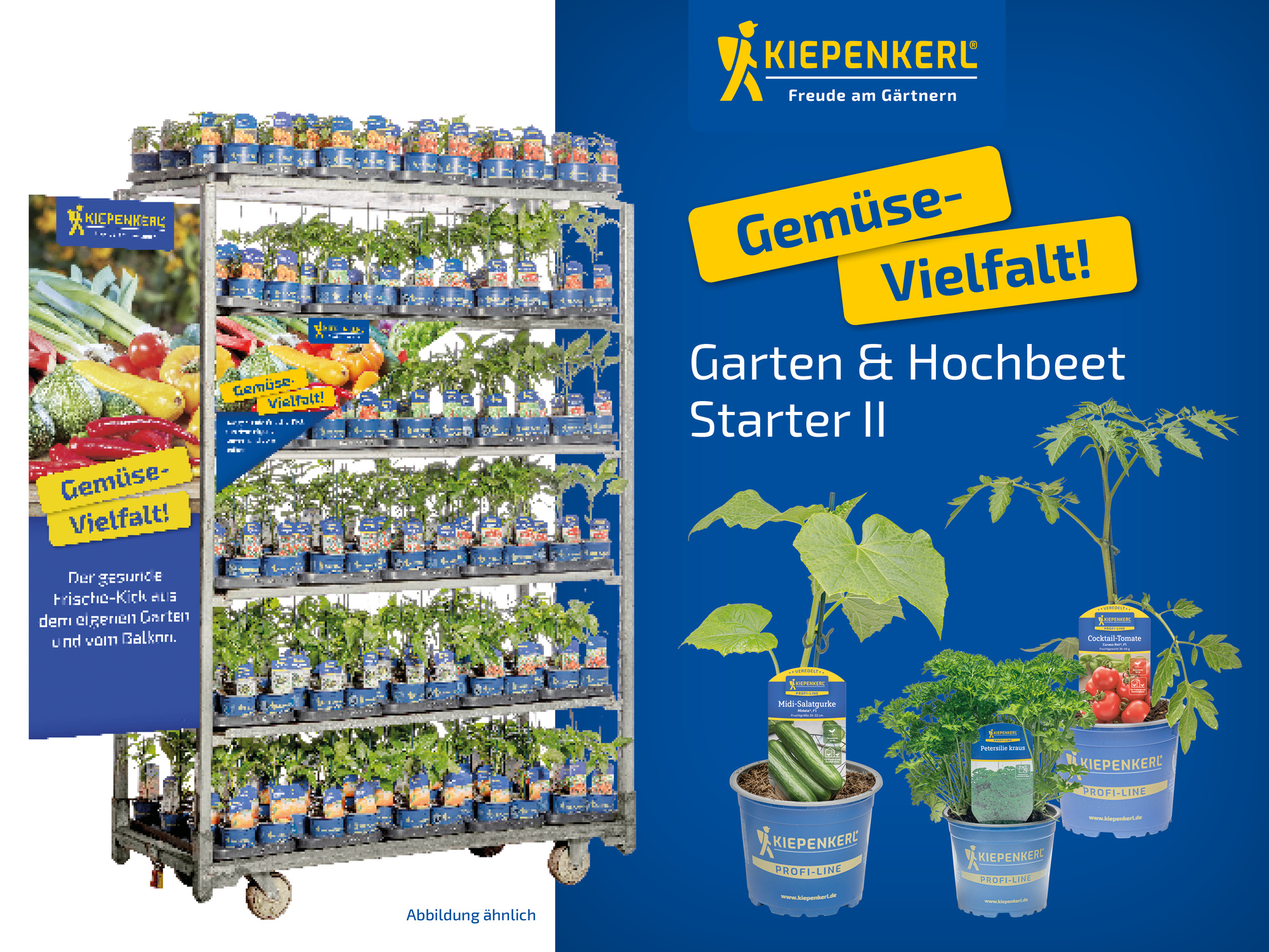2026 - Frühjahr - ProfiLine Pflanzen - Garten & Hochbeet Starter II