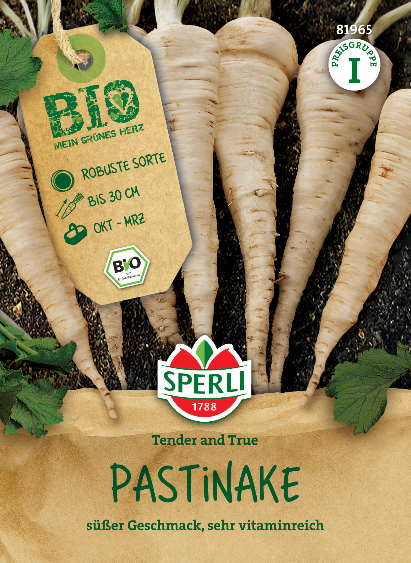 BIO Pastinake Tender and True BIO Pastinake Tender and True