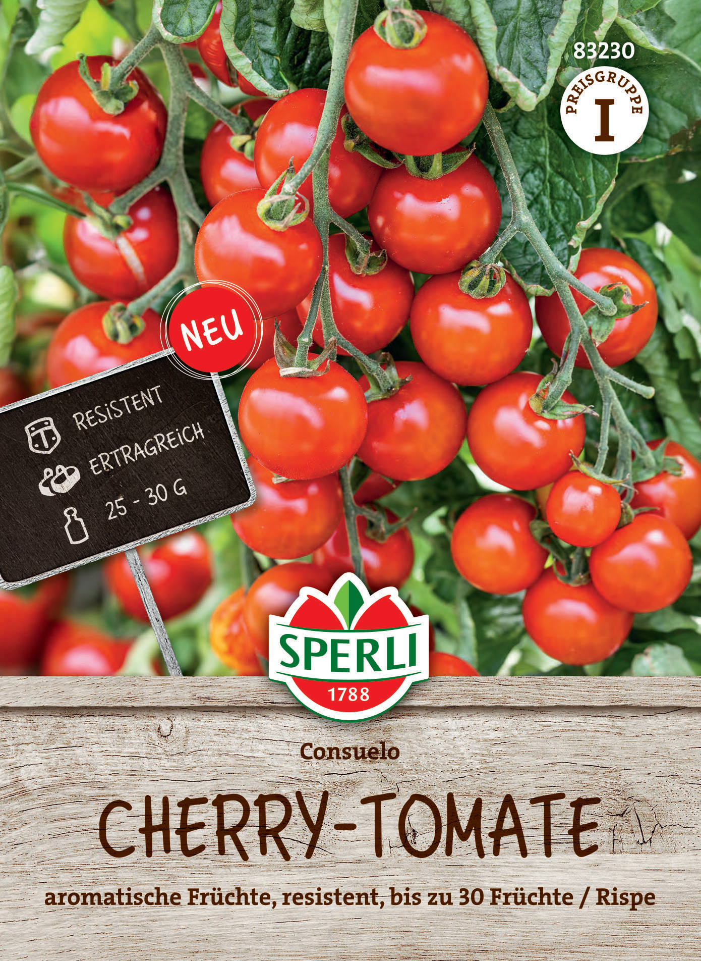 Cherry-Tomate Consuelo, F1 Cherry-Tomate Consuelo, F1