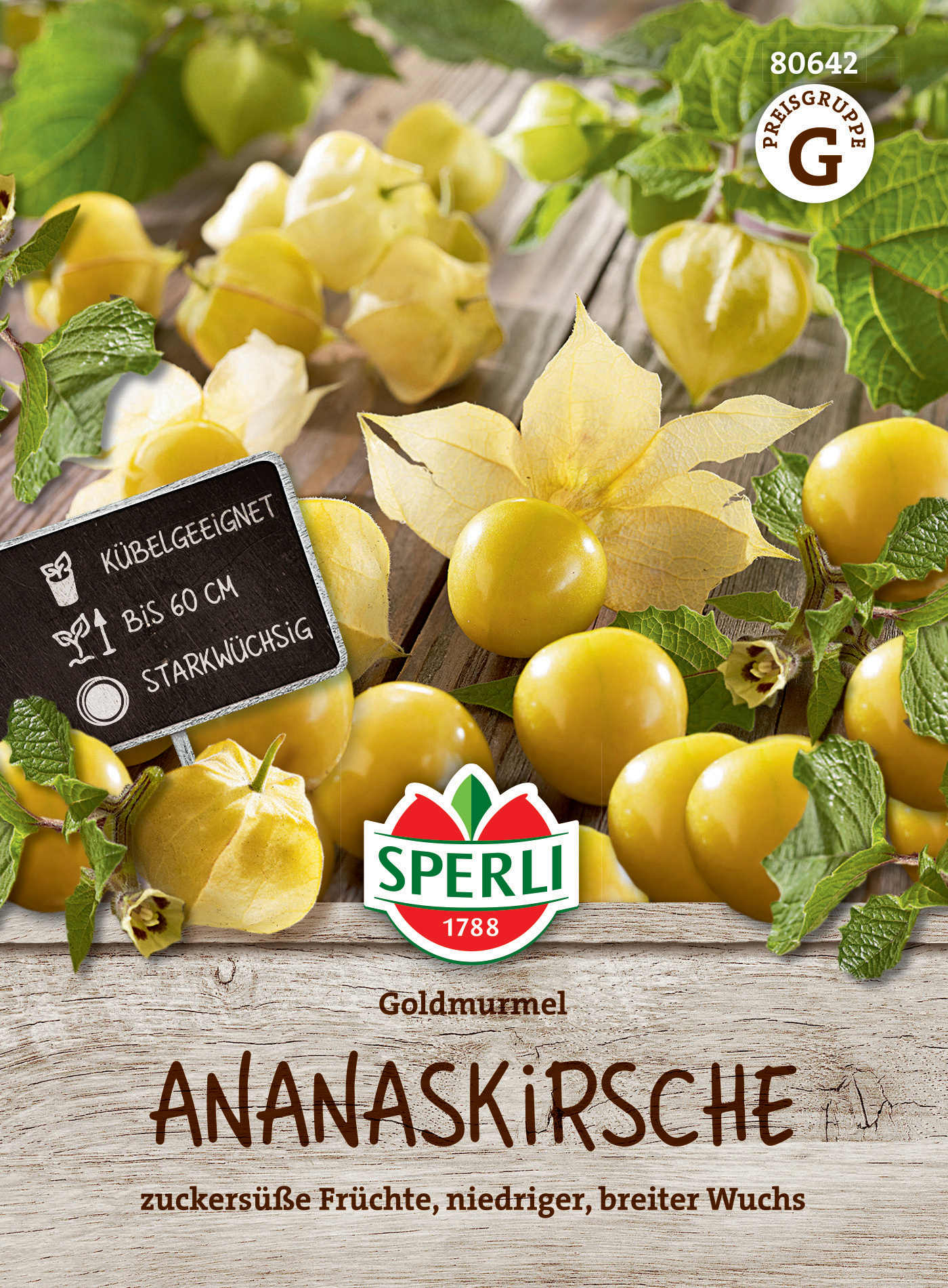 Ananaskirsche Goldmurmel Ananaskirsche Goldmurmel